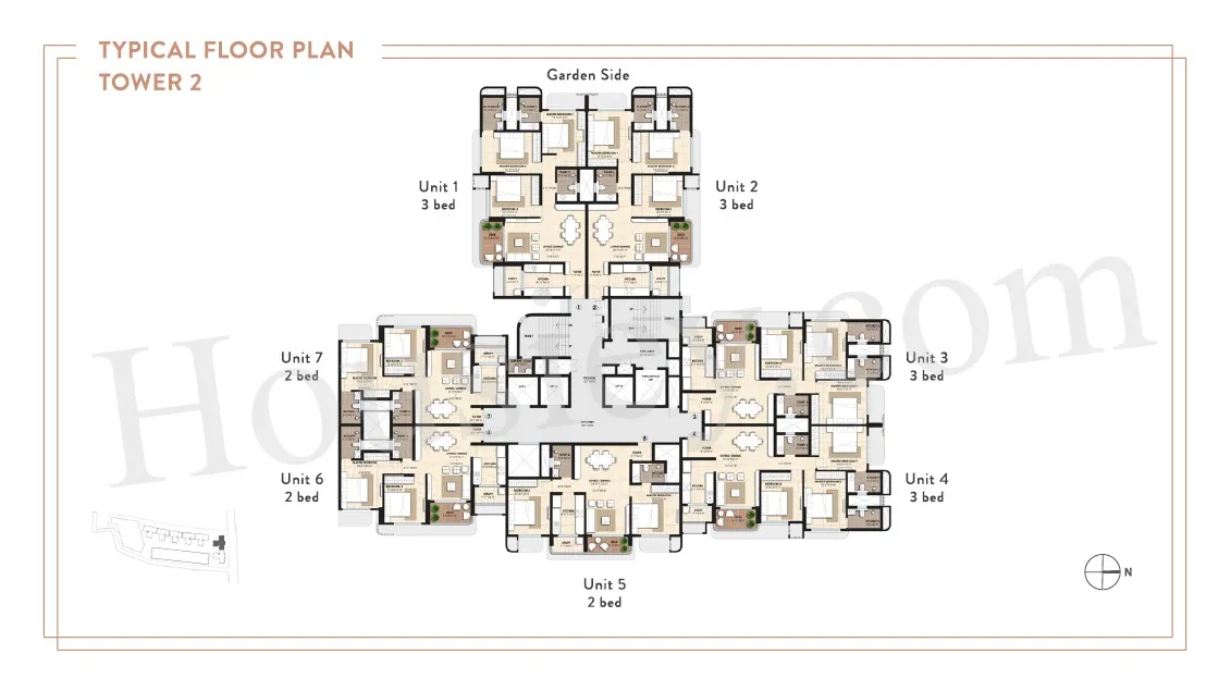 Lodha Panache Floor plan 3