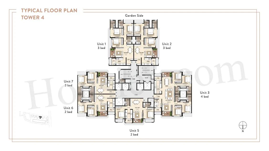 Lodha Panache Floor plan 4