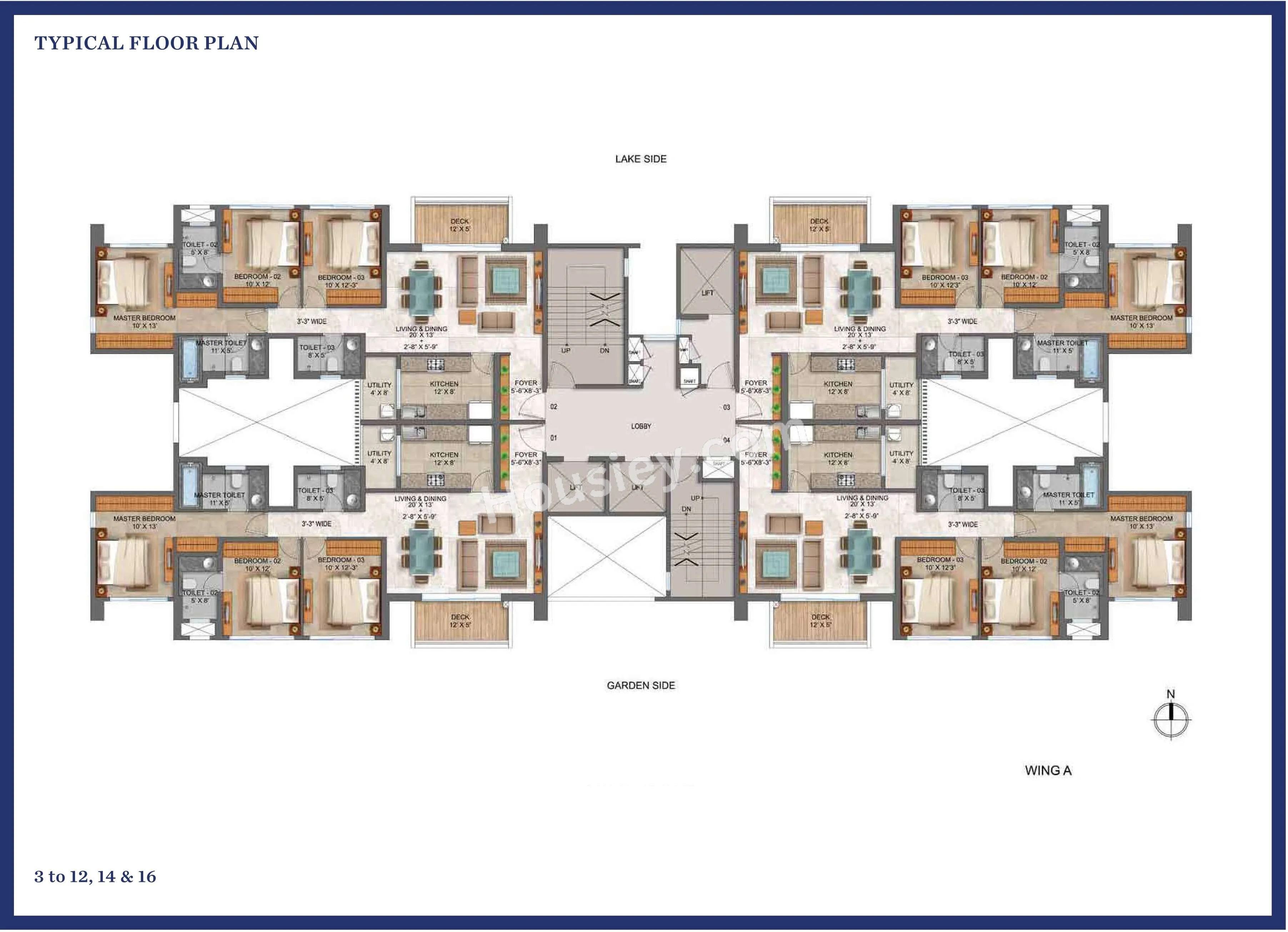Lodha Serenity Floor plan 4