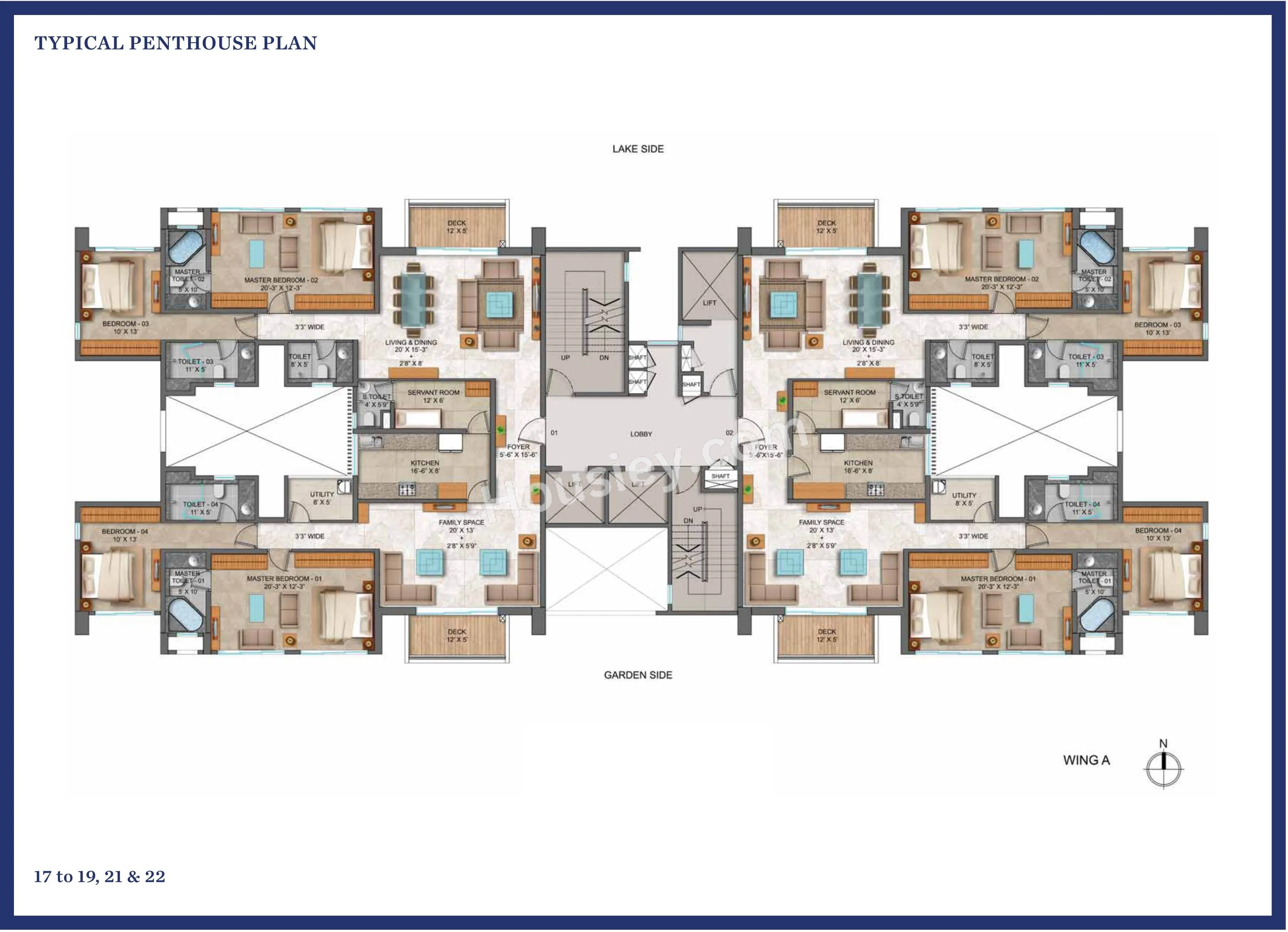 Lodha Serenity Floor plan 5