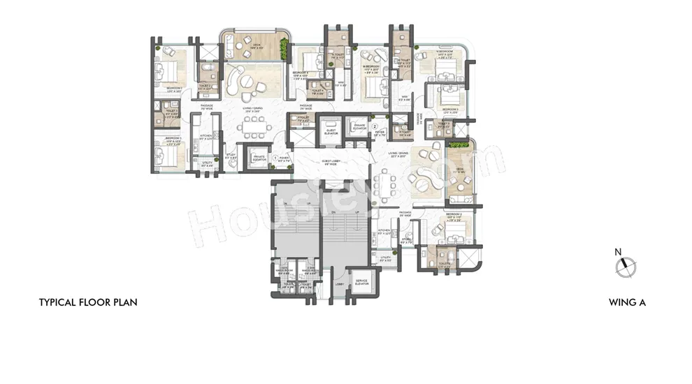 Lodha Vero Floor Plan