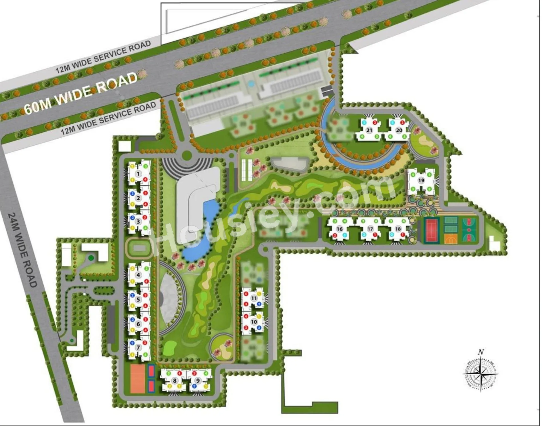 M3M Golf Hills Master Plan