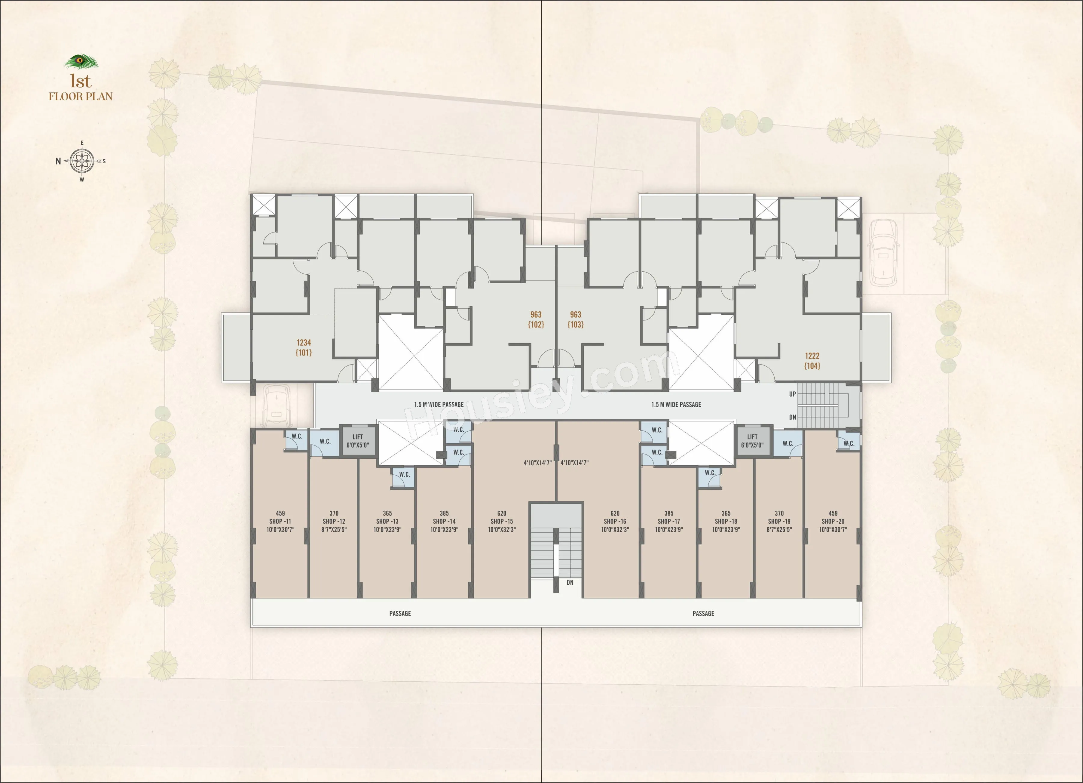 Madhavkunj Floor plan 1