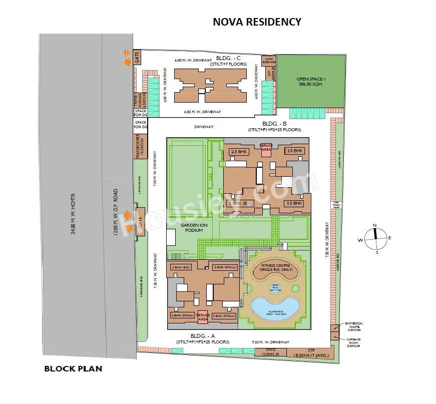 Magarpatta Nova Residency Master Plan