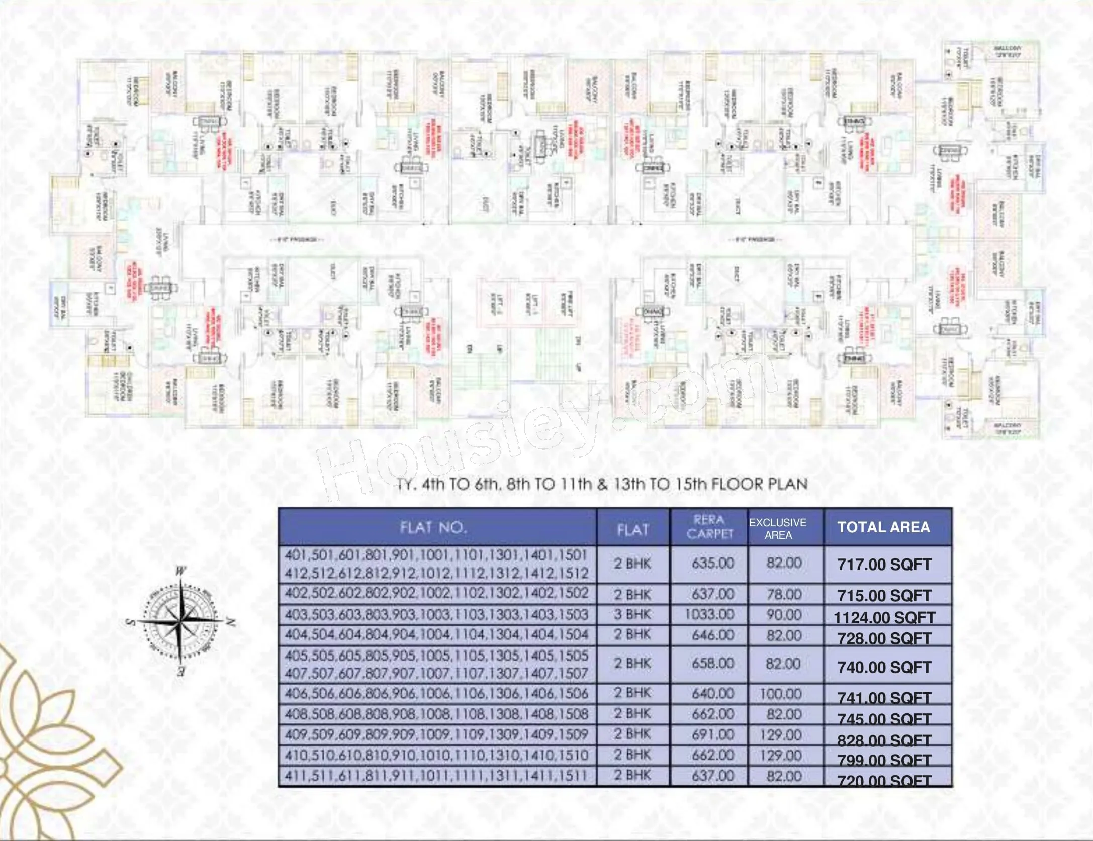 Mahalaxmi Elegance Floor plan 2