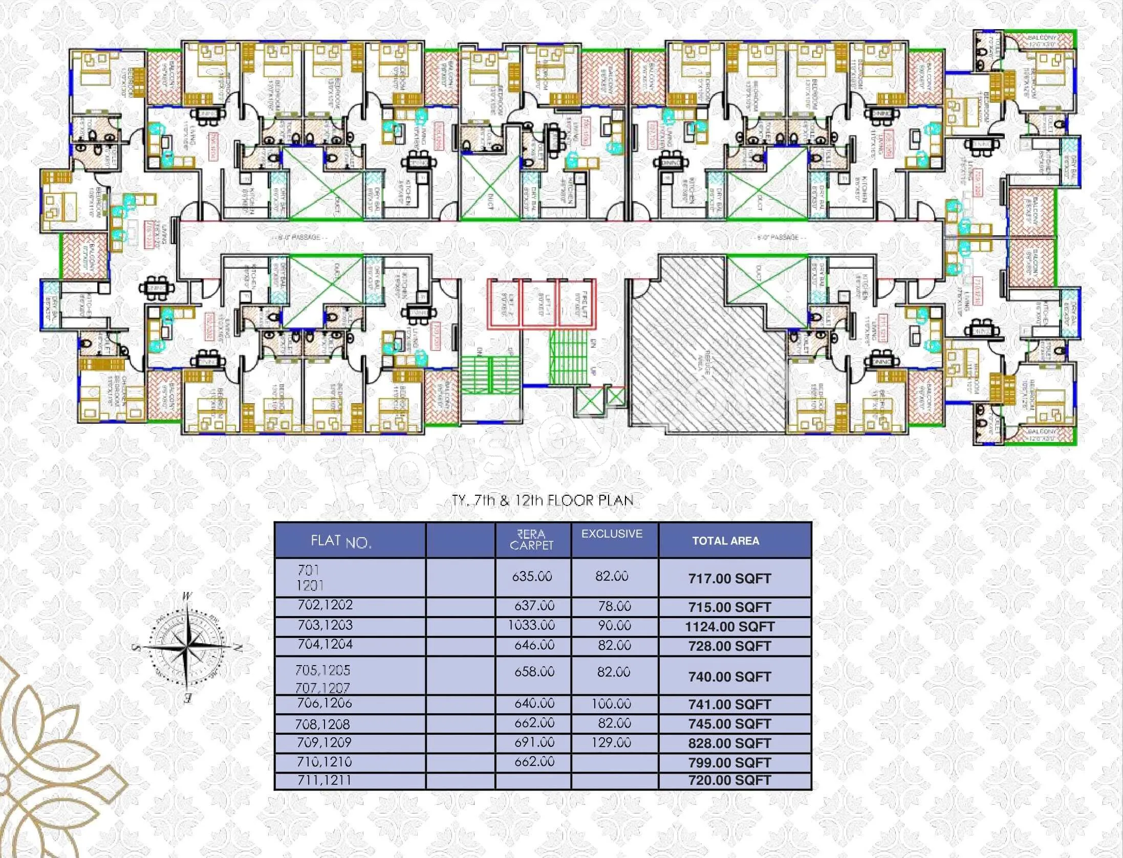 Mahalaxmi Elegance Floor plan 3