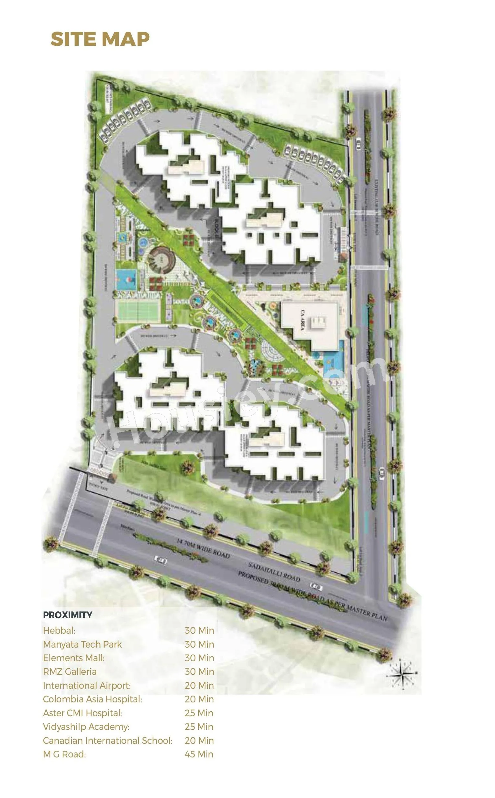 Mahaveer Northscape Master Plan