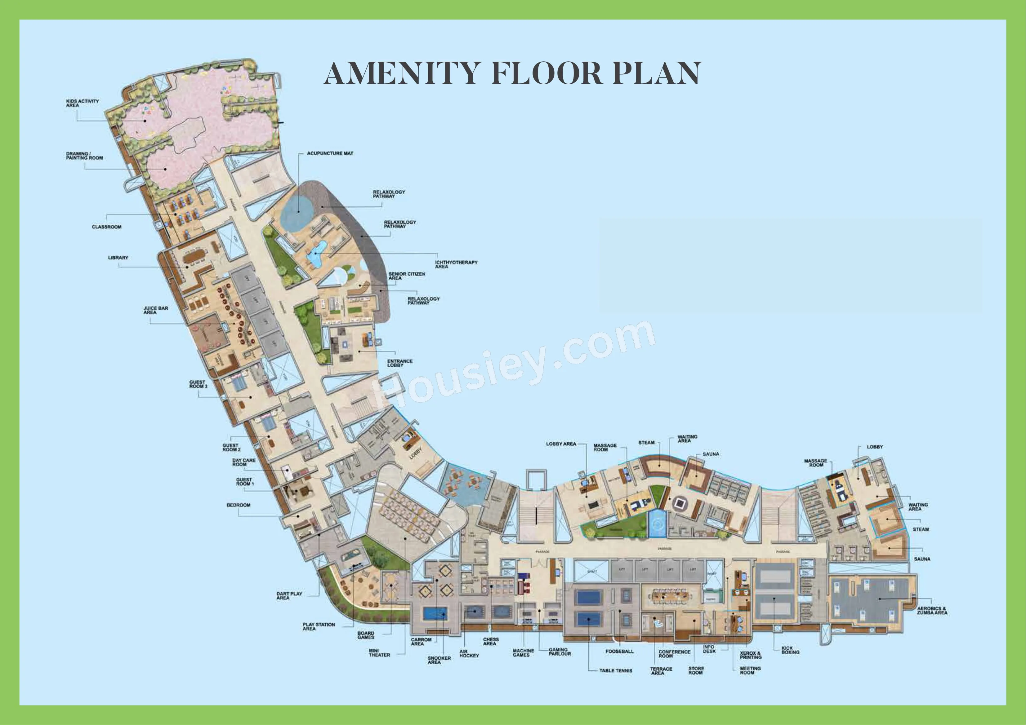 Mahavir Spring Daffodil Floor plan 1