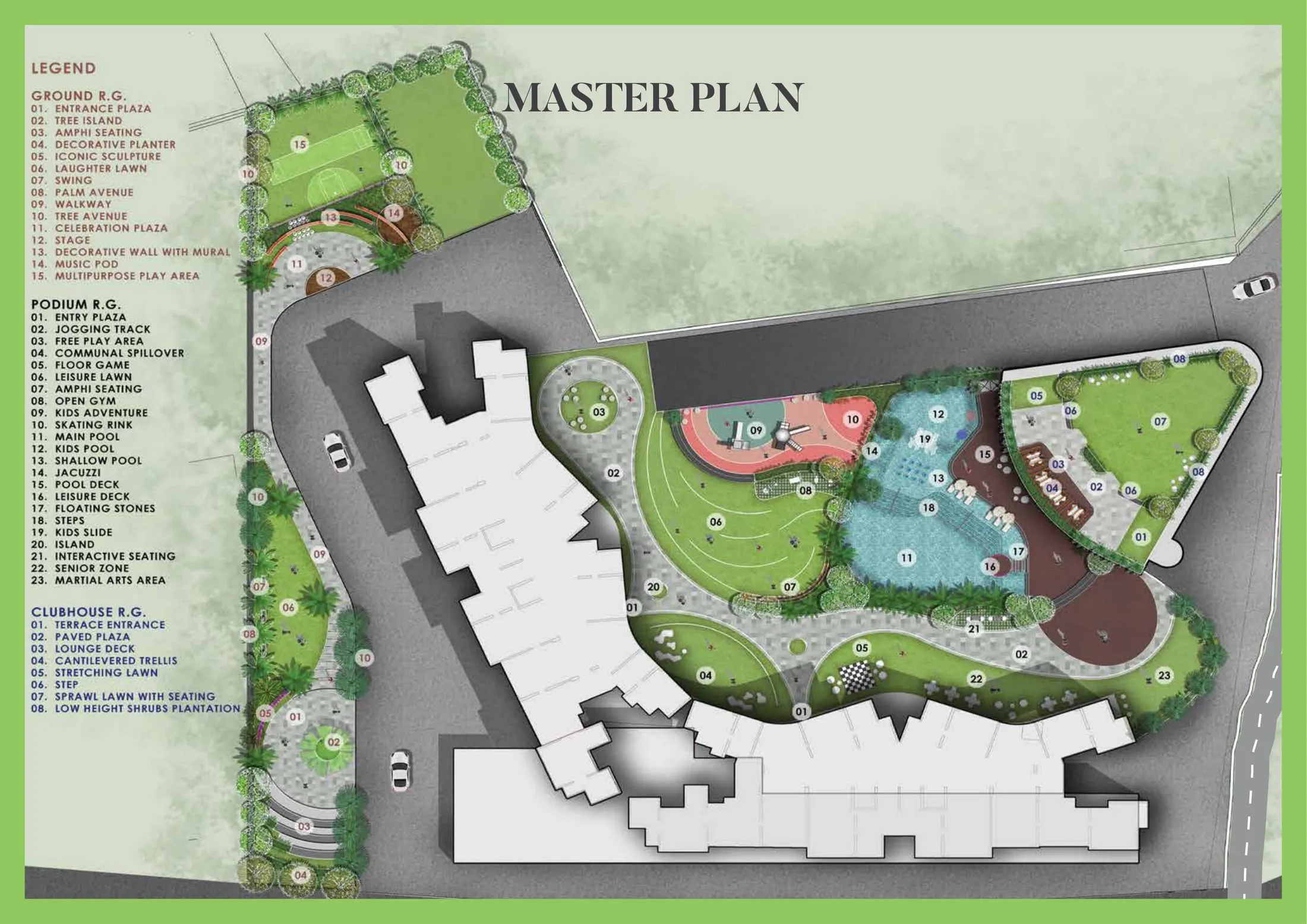 Mahavir Spring Daffodil Master Plan