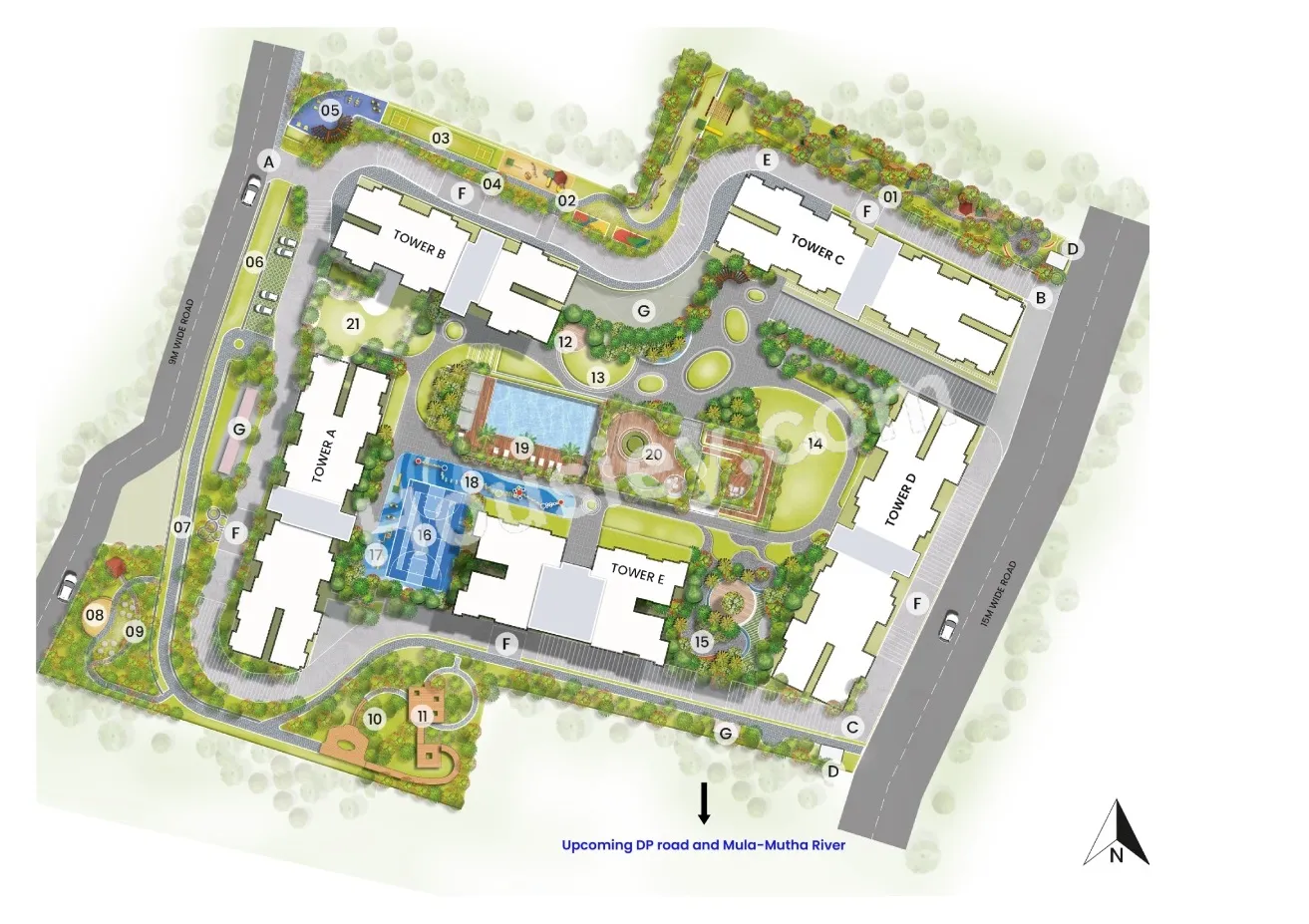 Mahindra Ivy Lush Master Plan