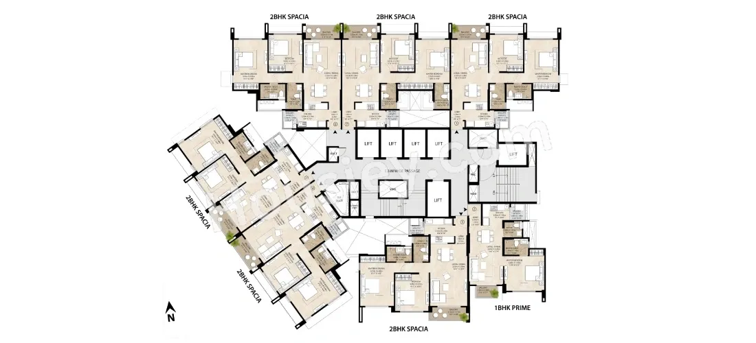 Mahindra Nestalgia Floor plan 4