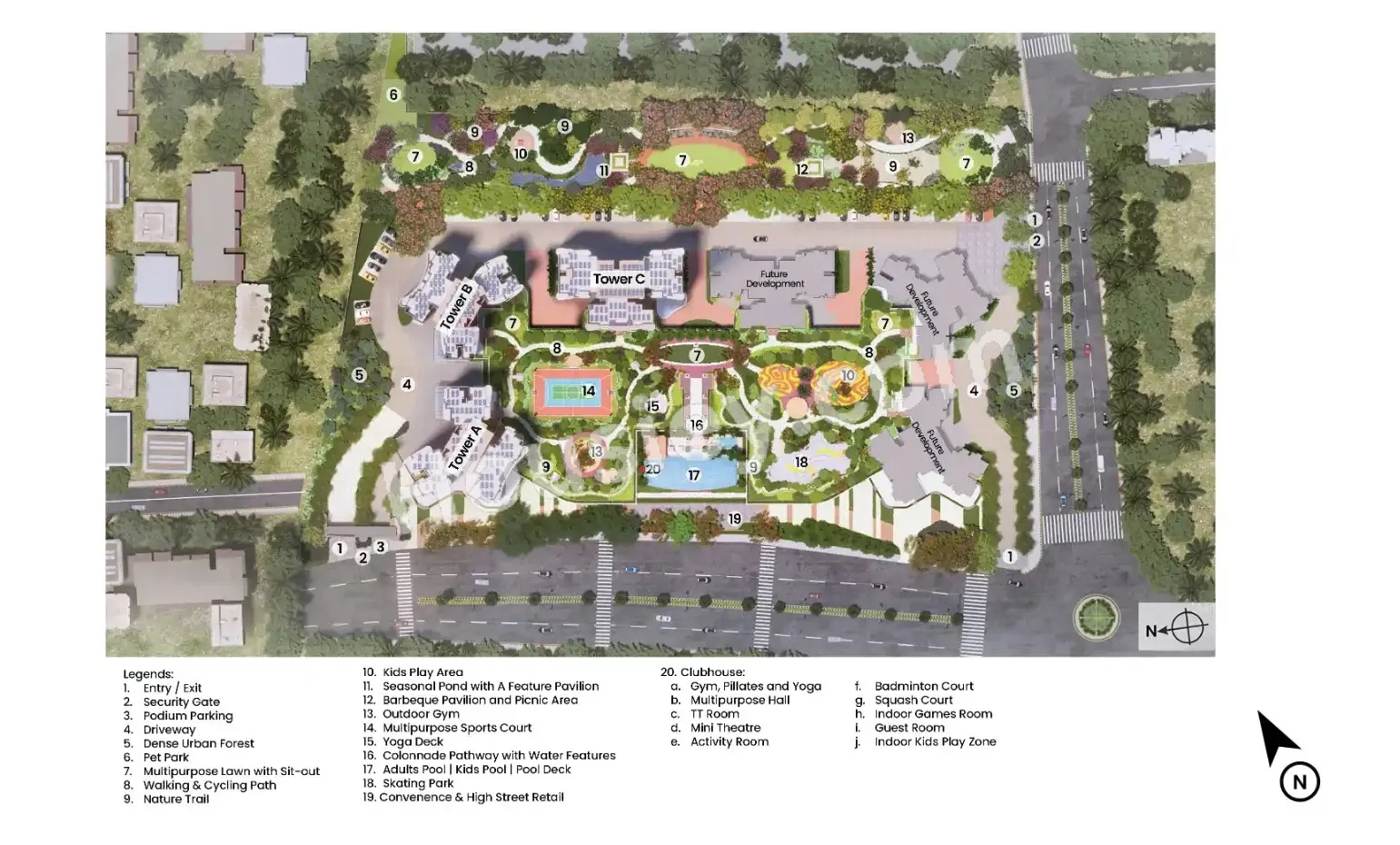 Mahindra Vista Floor plan 1