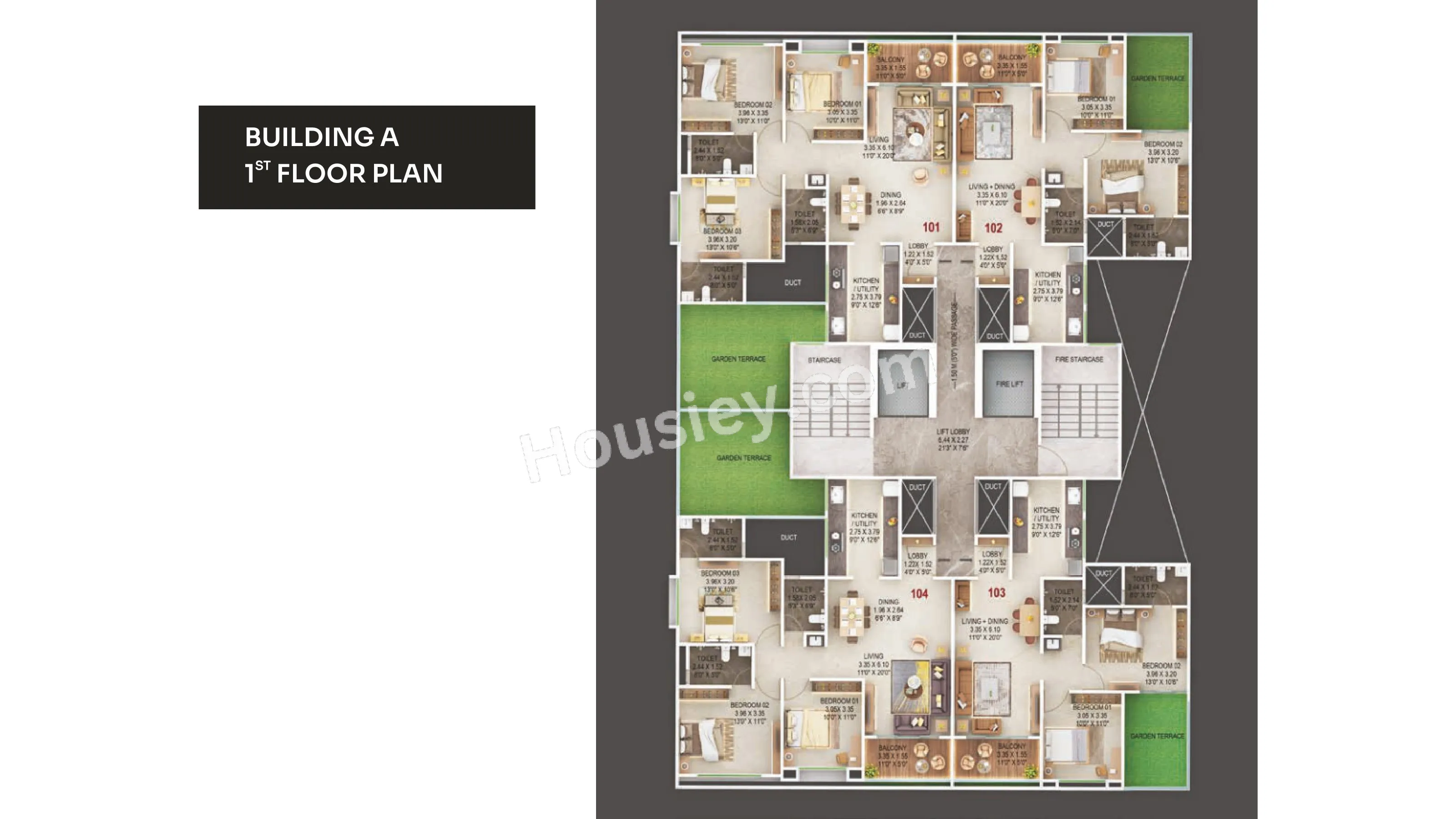 Majestique Aravali Floor plan 1