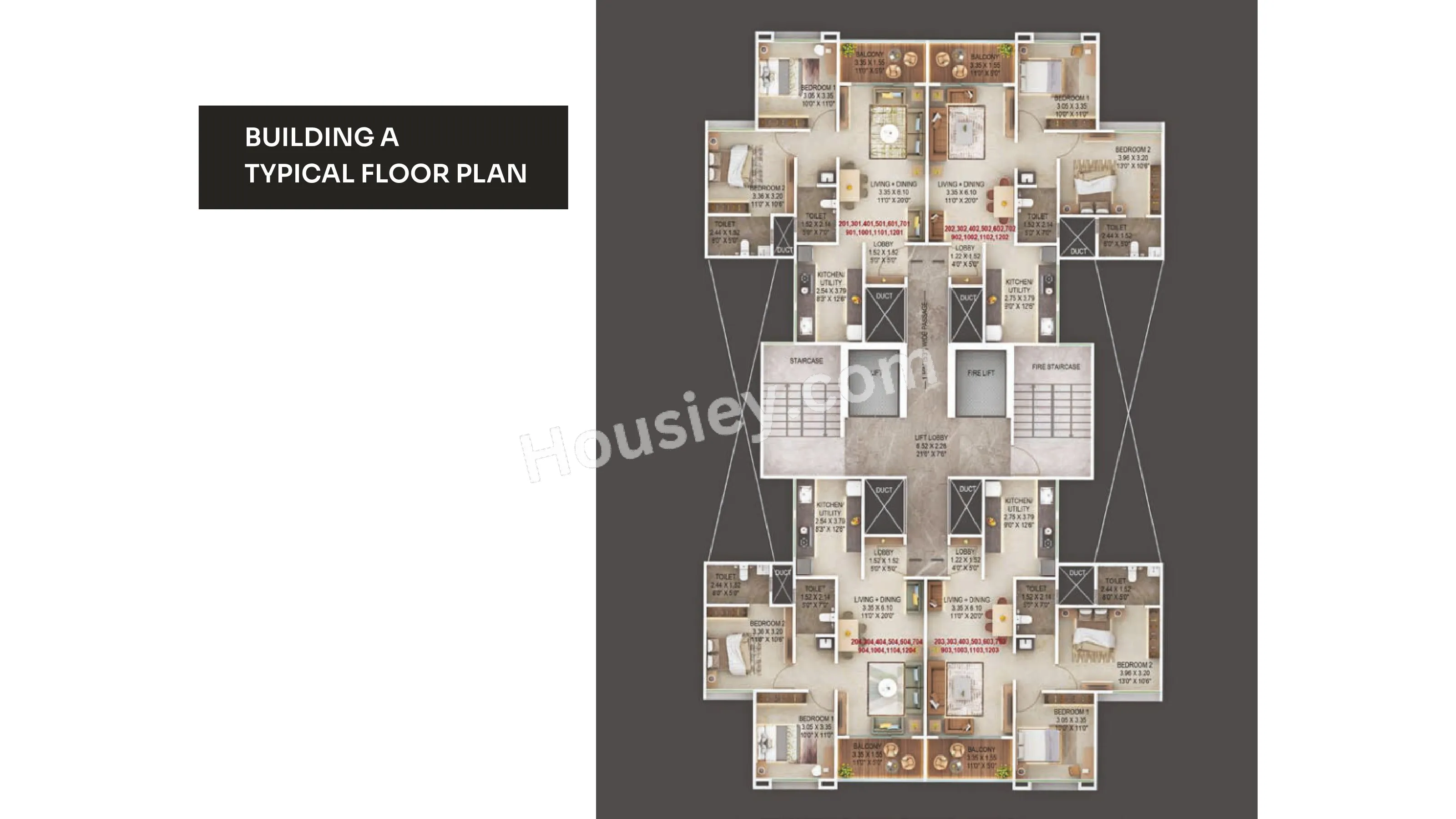 Majestique Aravali Floor plan 2