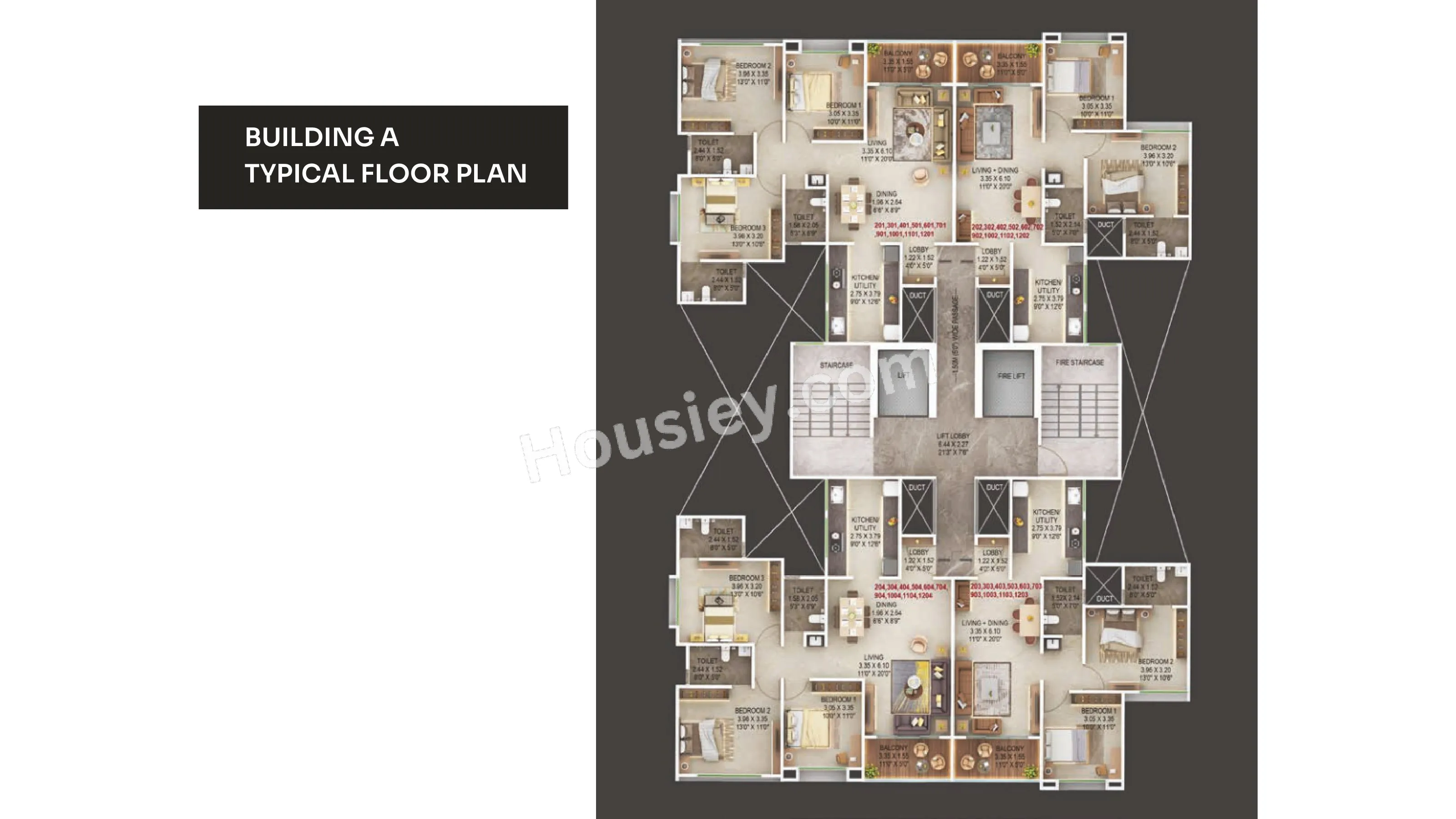 Majestique Aravali Floor plan 3