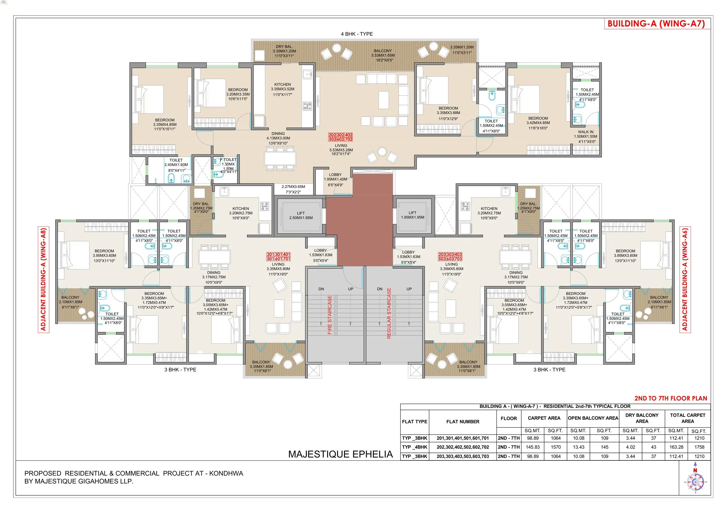 Majestique Elysian Floor Plan