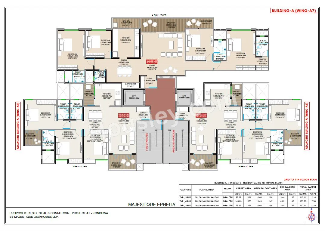 Majestique Ephelia Floor plan 3