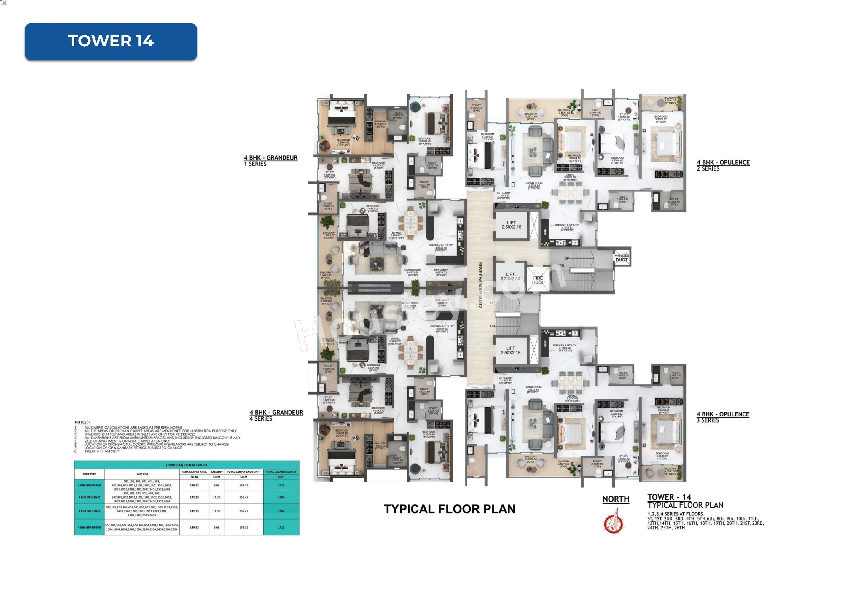 Majestique Evolvus Floor plan 17