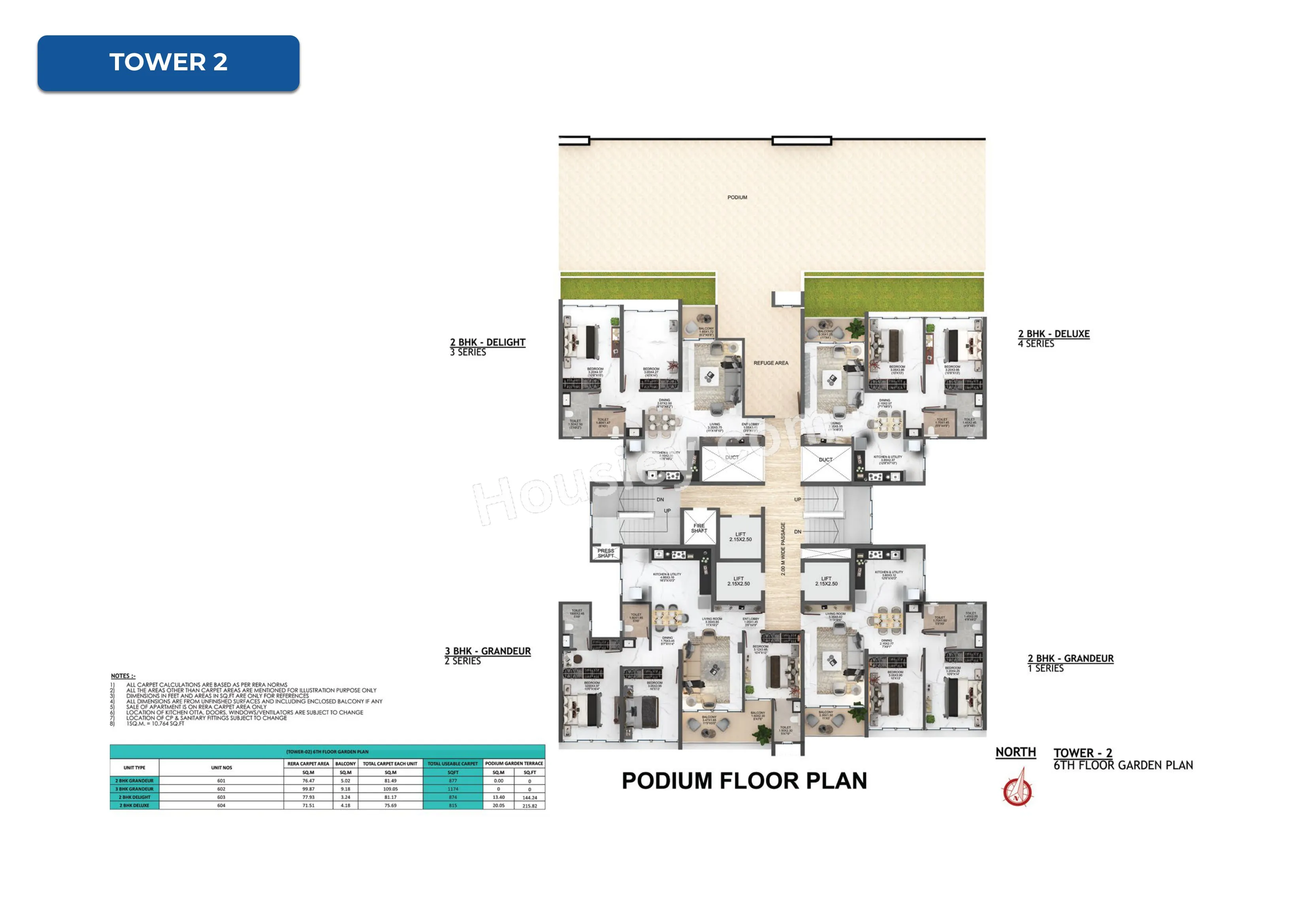Majestique Evolvus Floor plan 4