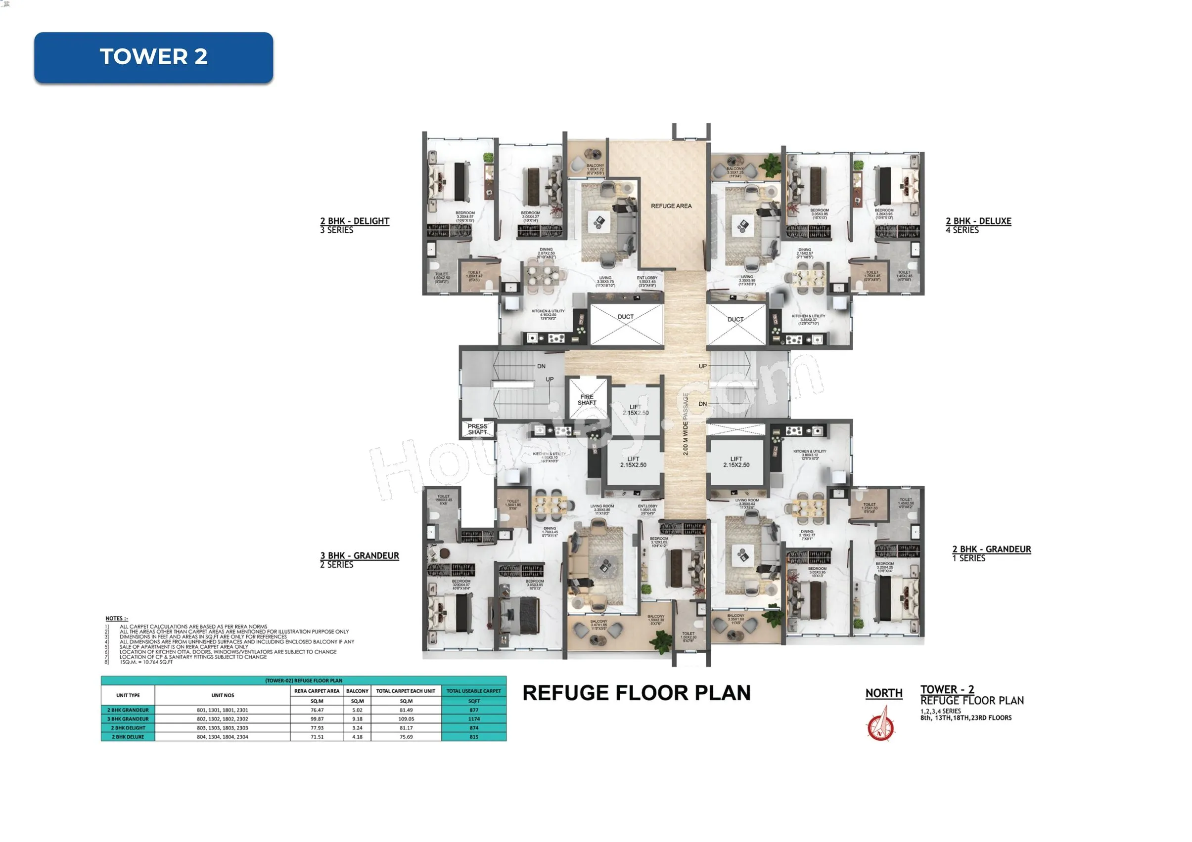 Majestique Evolvus Floor plan 6