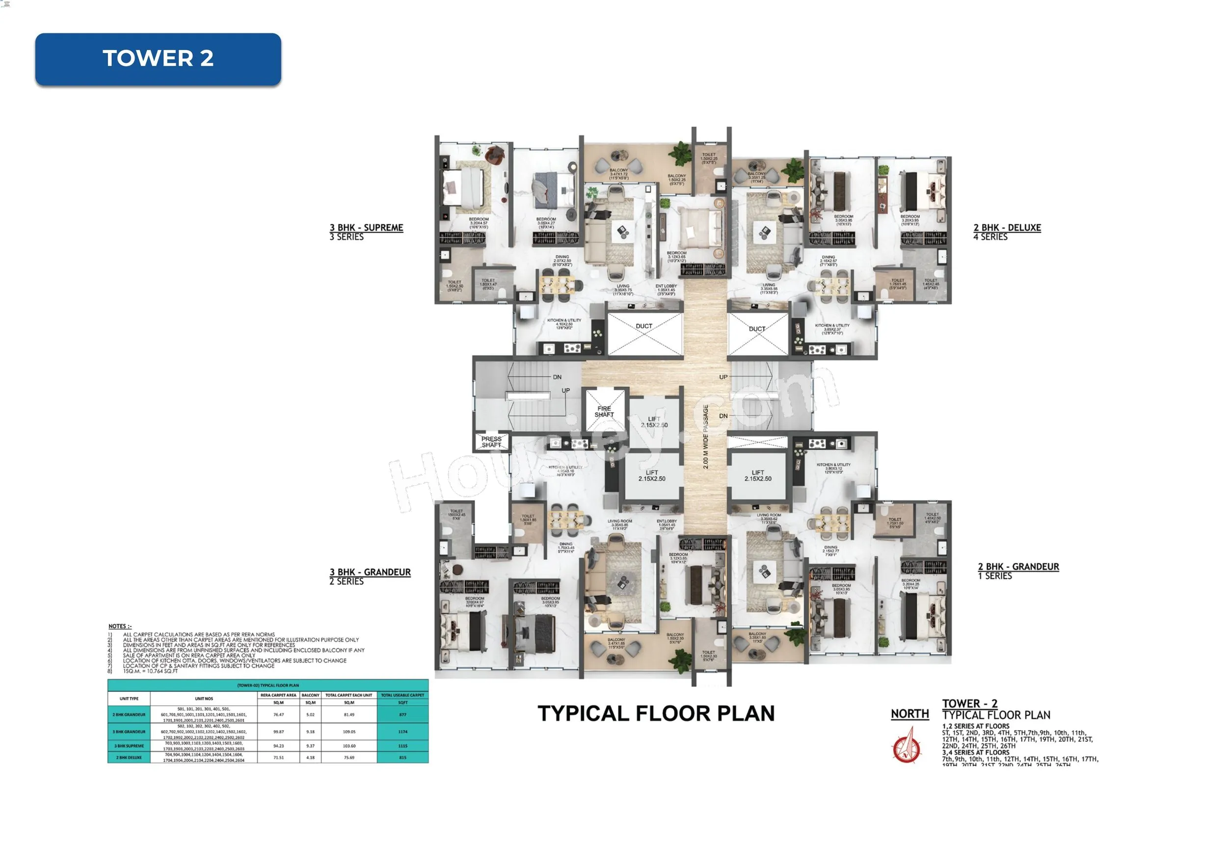 Majestique Evolvus Floor plan 5