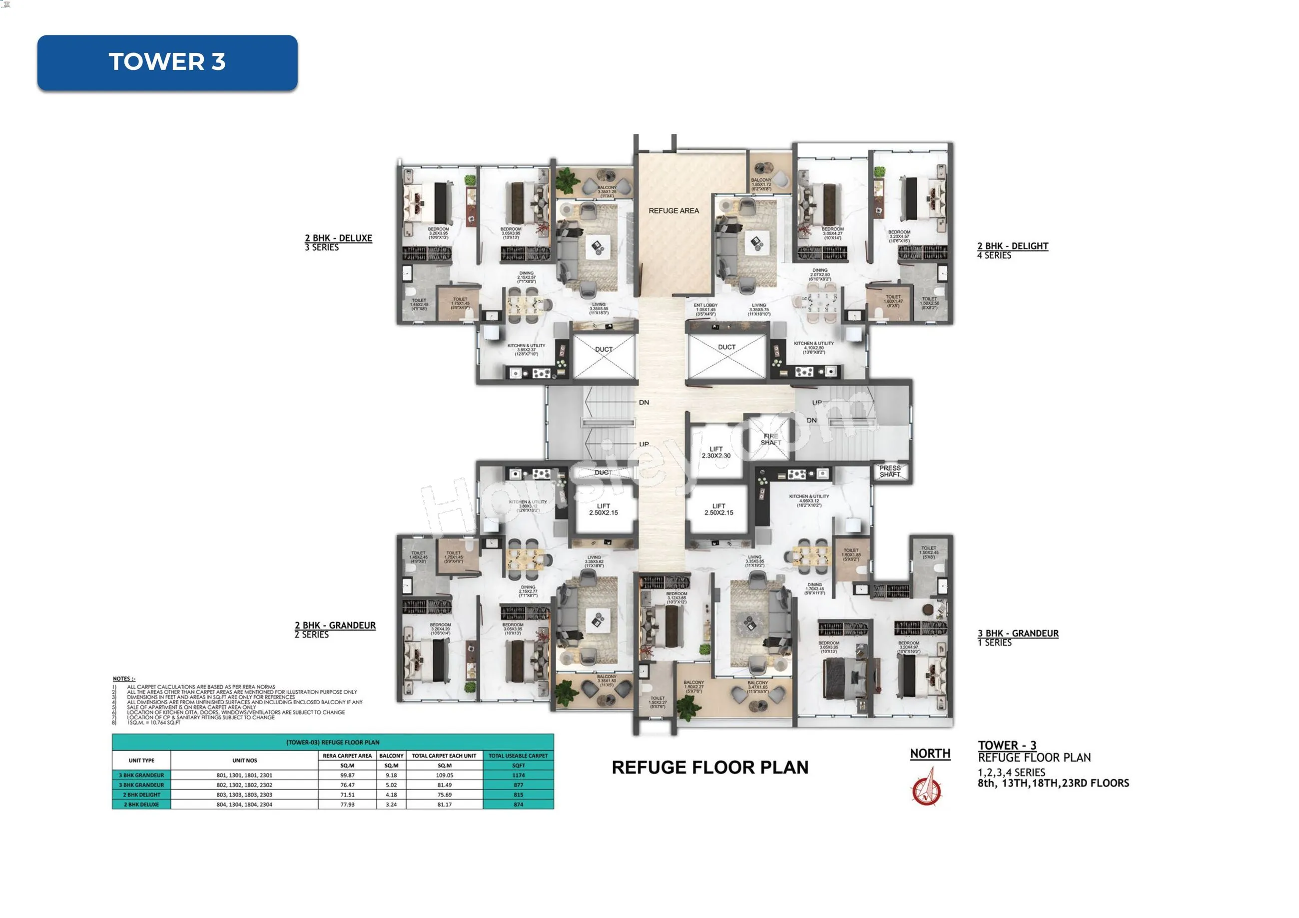 Majestique Evolvus Floor plan 8