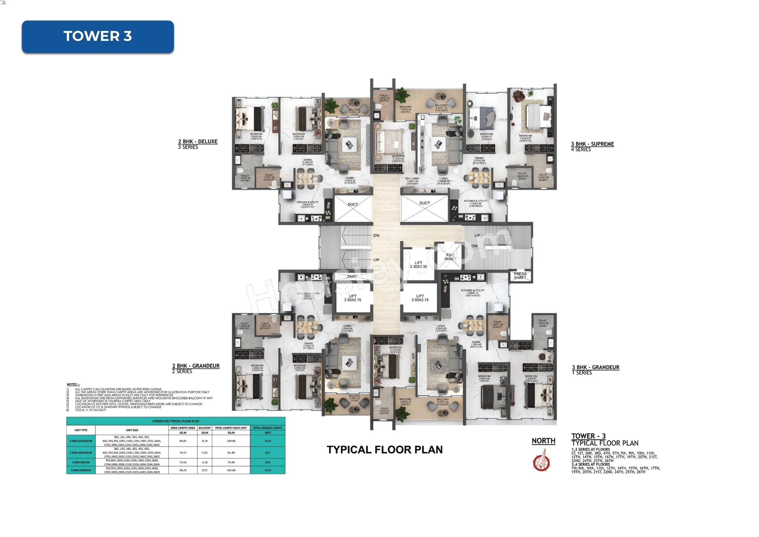 Majestique Evolvus Floor plan 9
