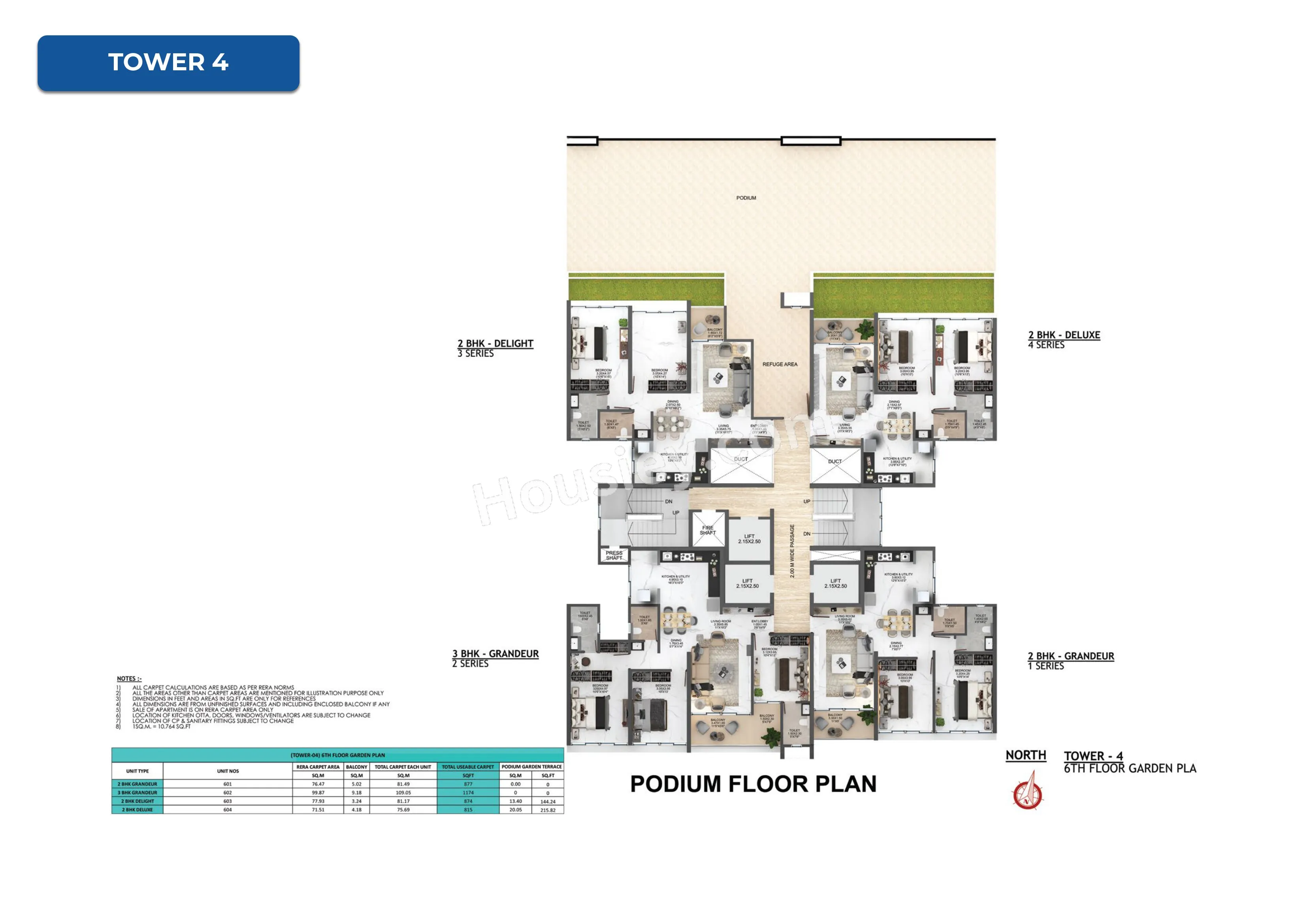 Majestique Evolvus Floor plan 11