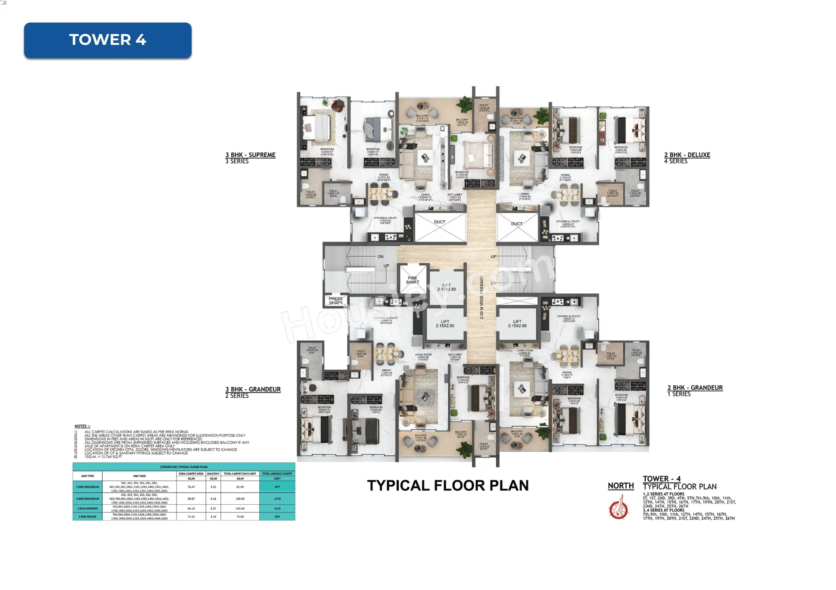Majestique Evolvus Floor plan 12