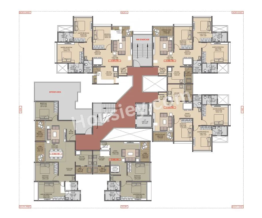 Majestique Marbella Floor plan 6