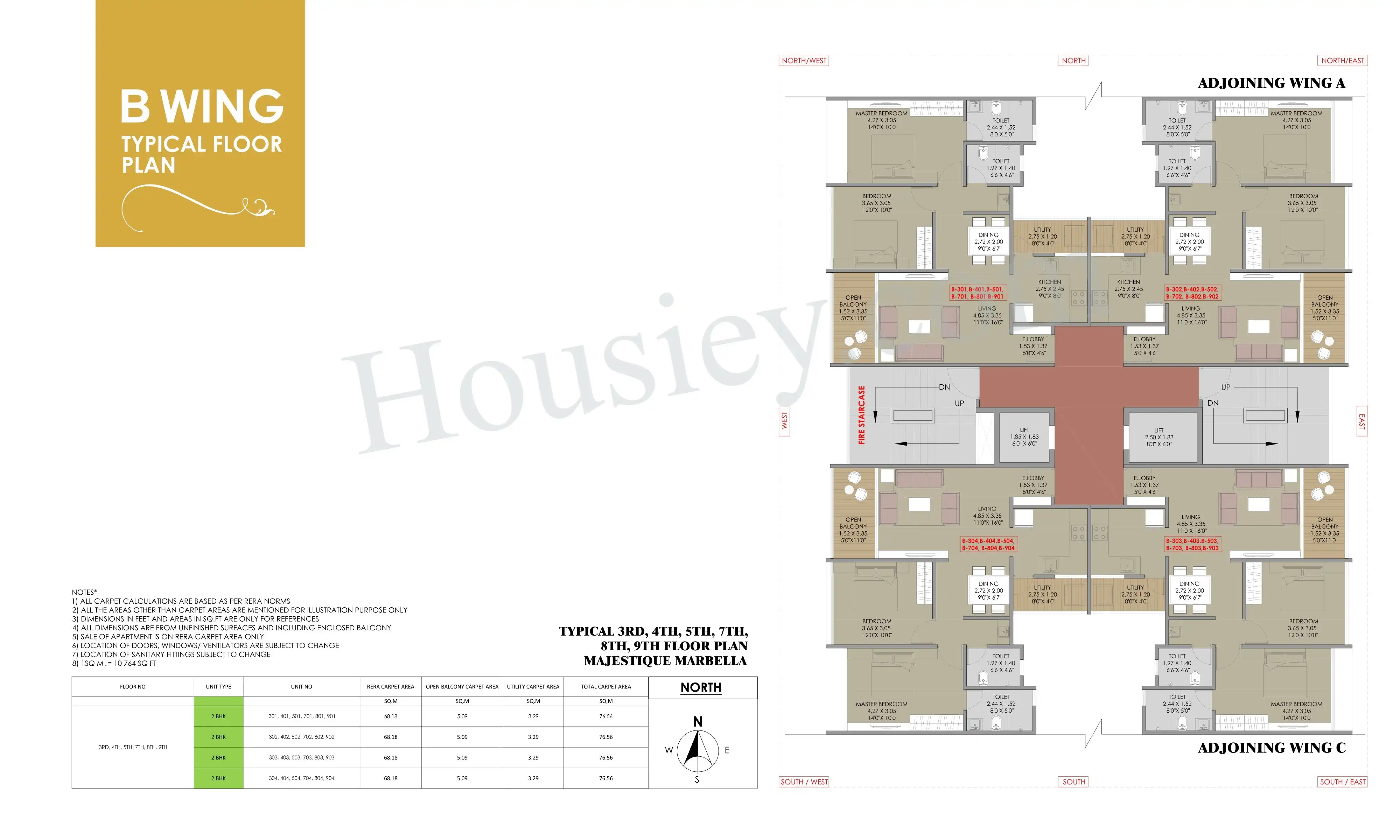 Majestique Marbella Floor plan 1