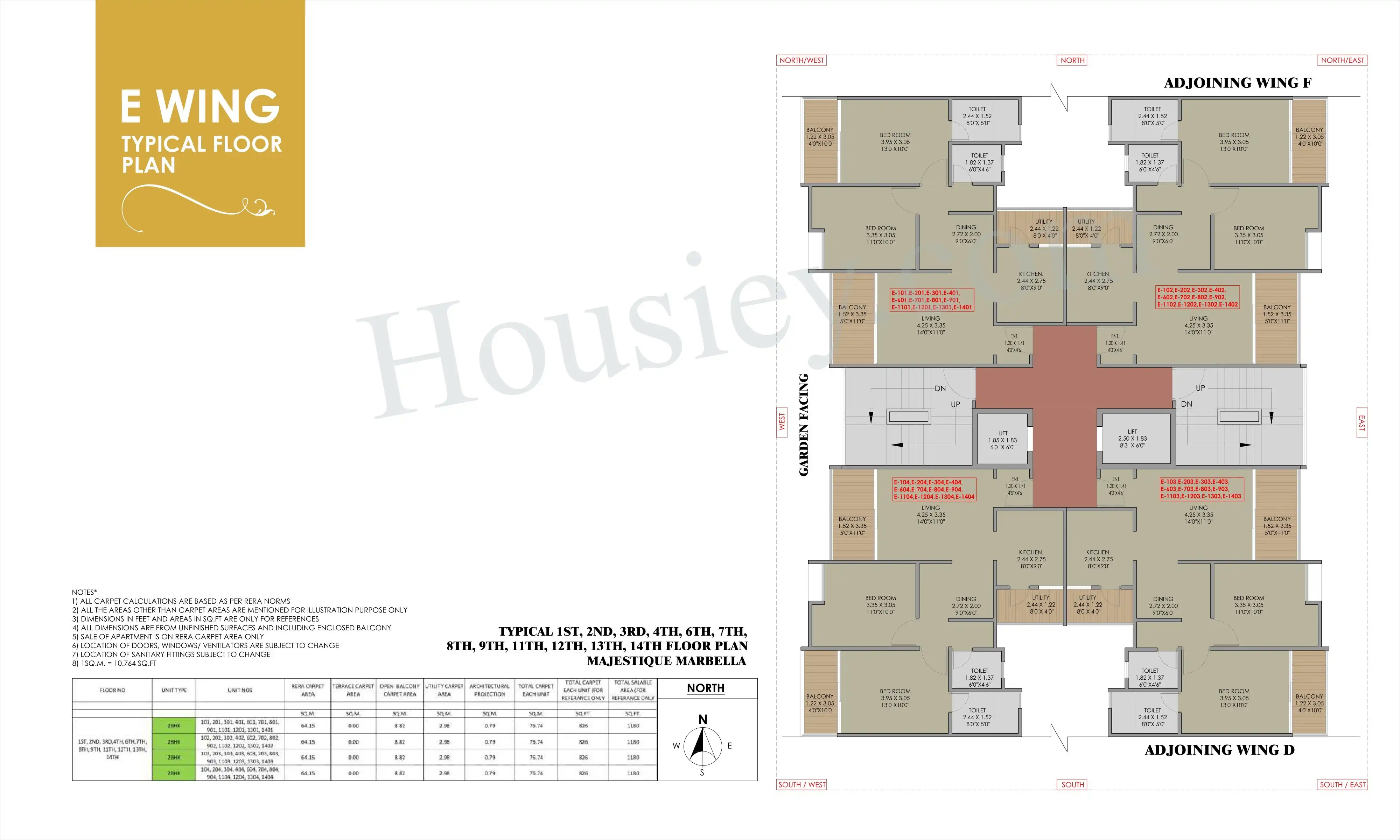 Majestique Marbella Floor plan 3