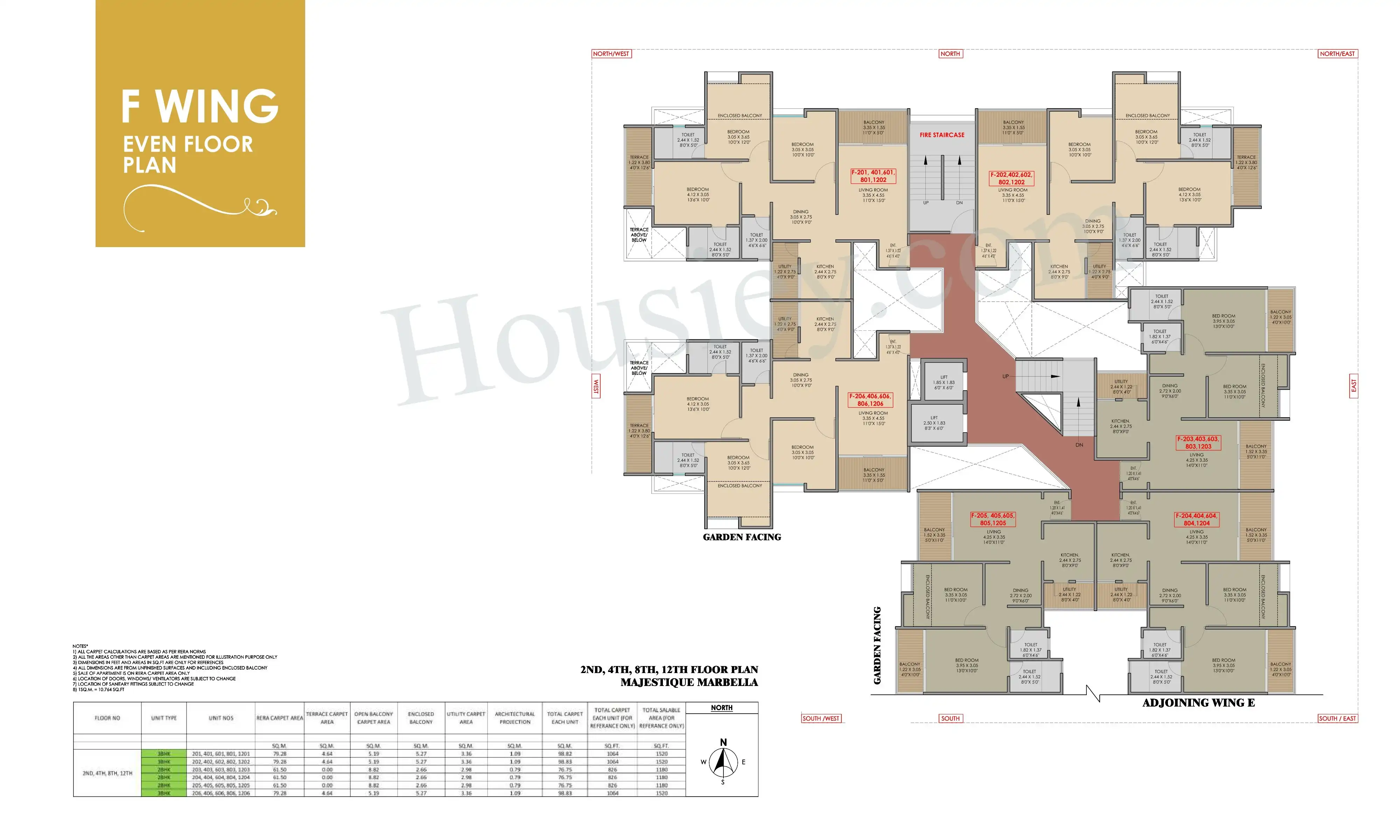 Majestique Marbella Floor plan 4