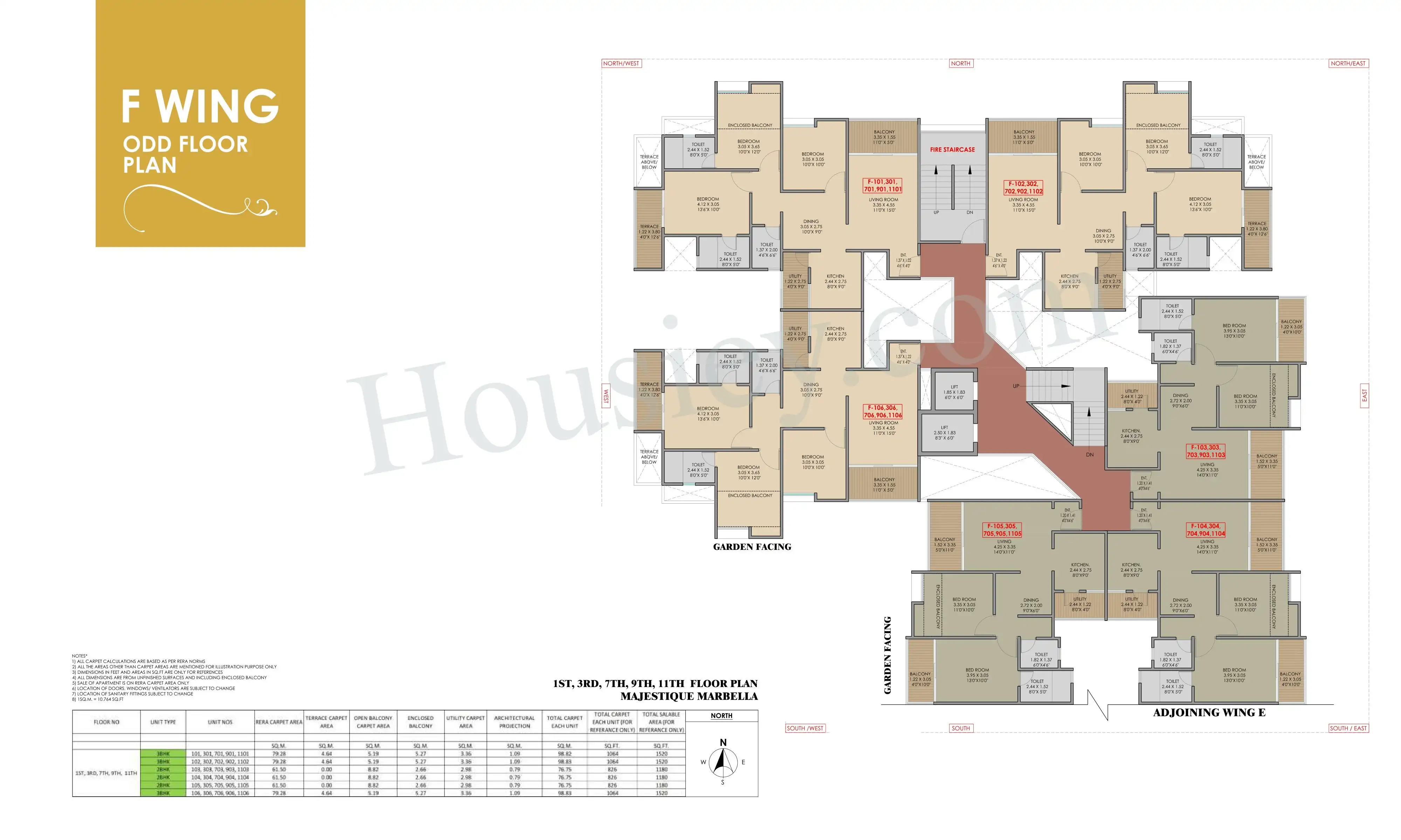 Majestique Marbella Floor plan 5