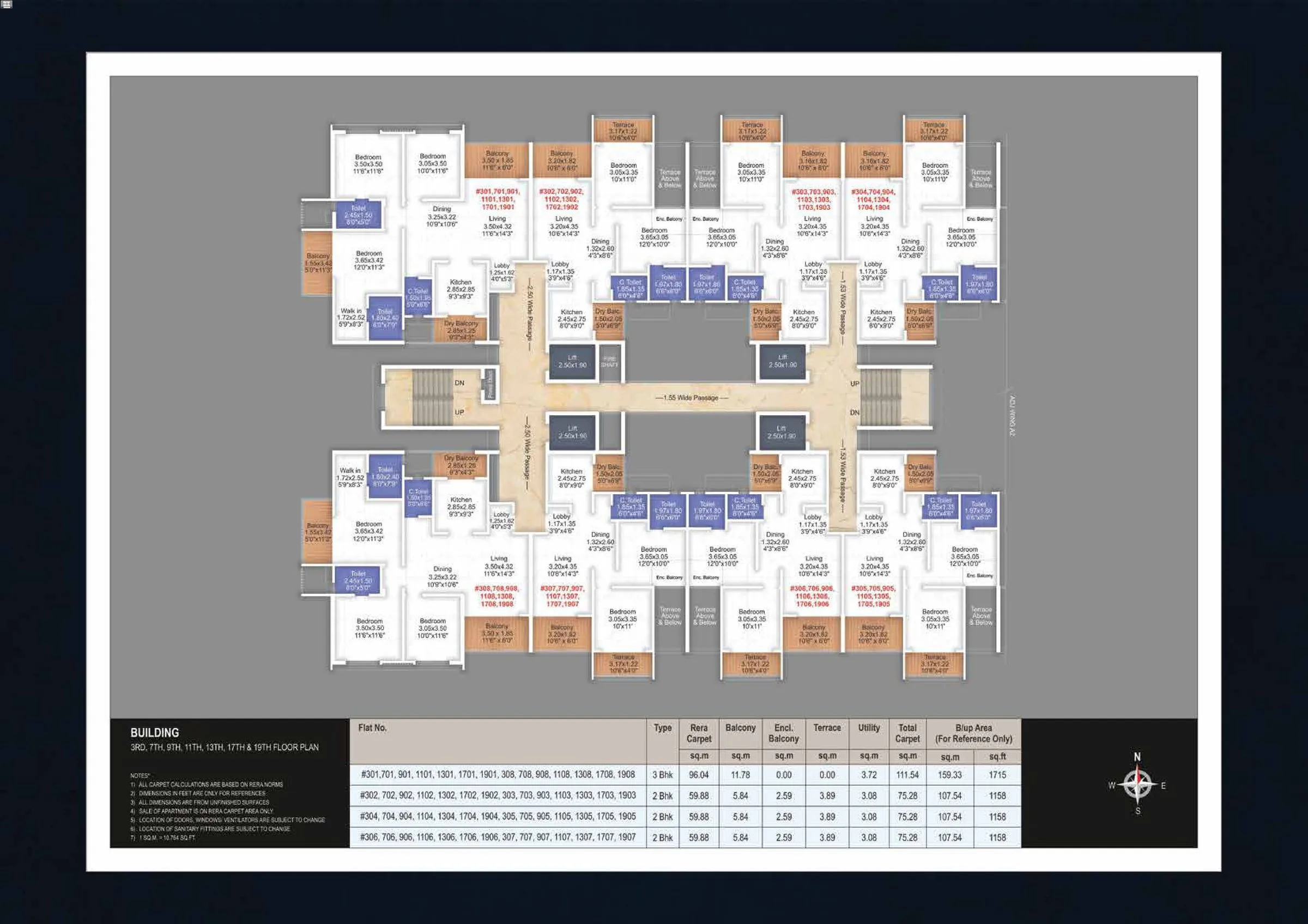 Majestique Signature Towers Floor plan 1