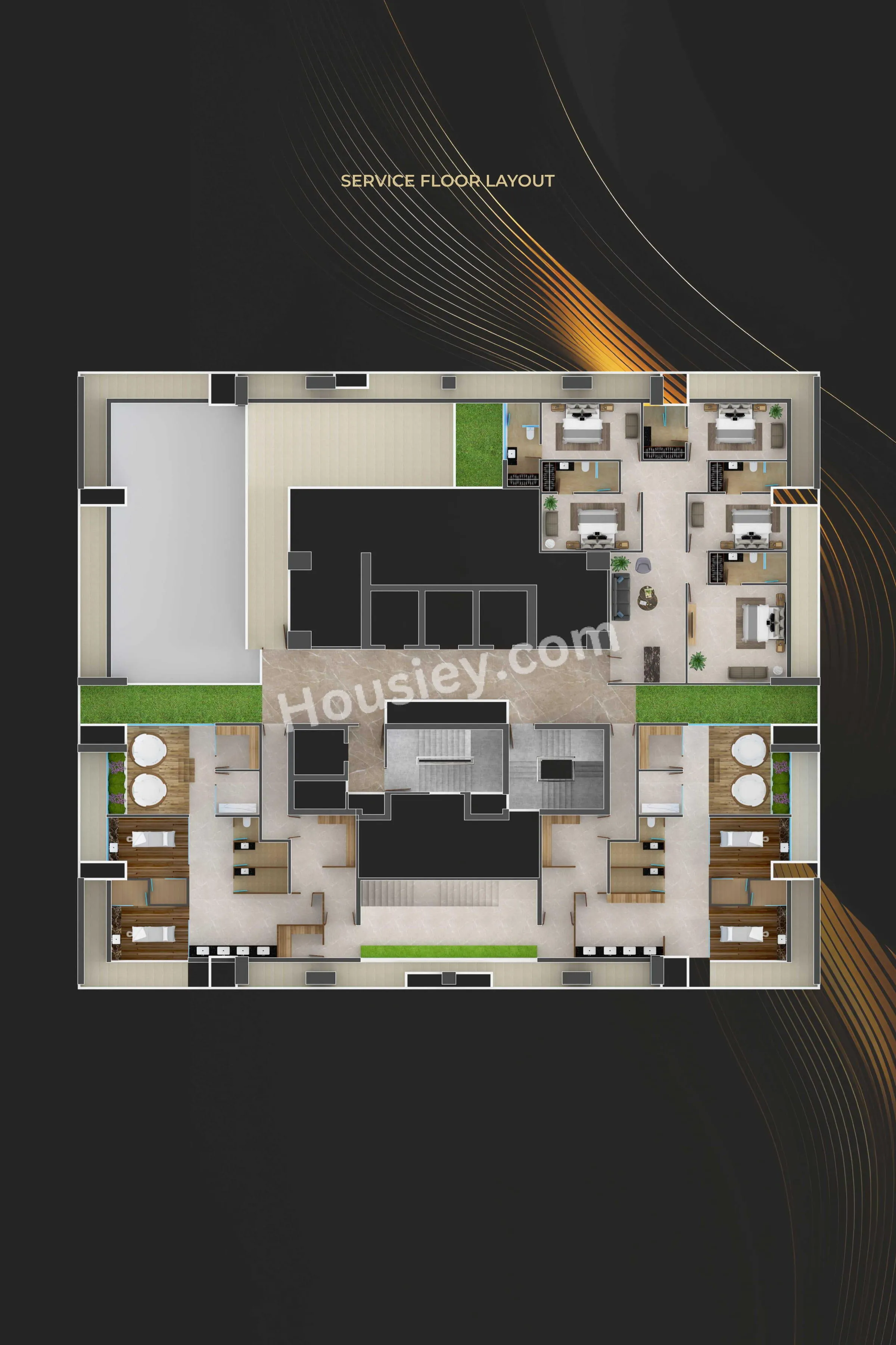 Majestique The Crown Floor plan 5