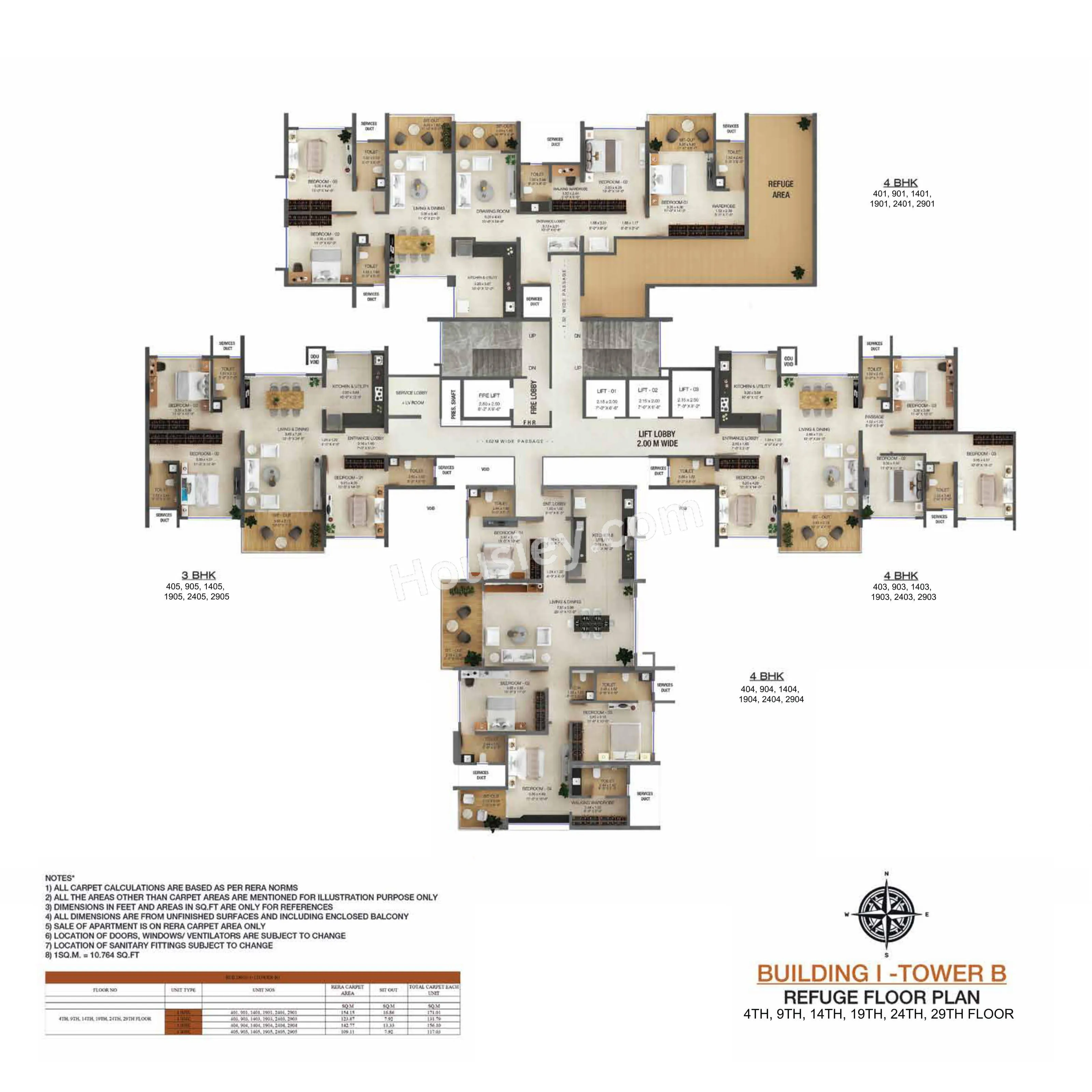 Majestique The Ornate Floor plan 5