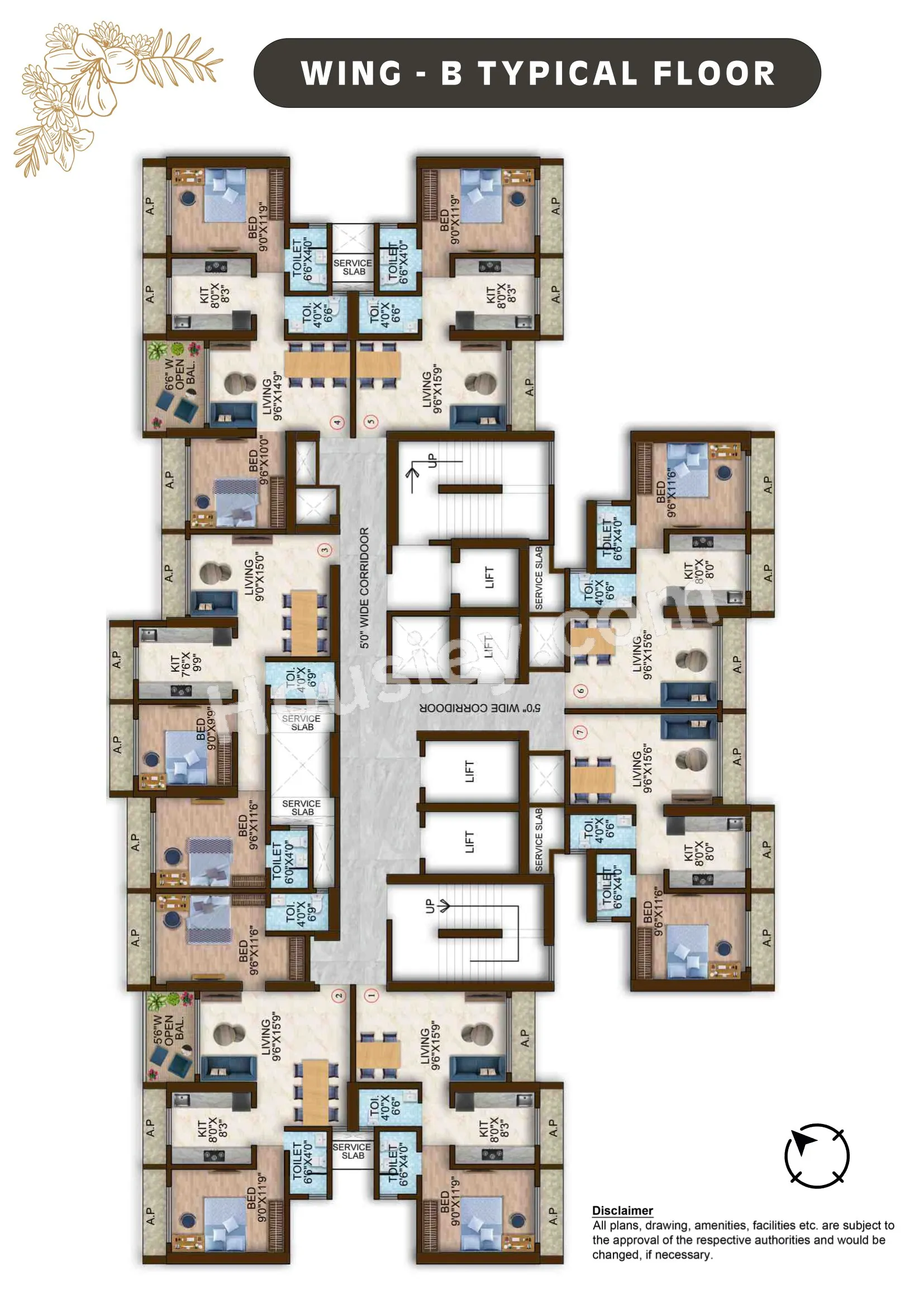 Majesty Olympus Floor plan 1