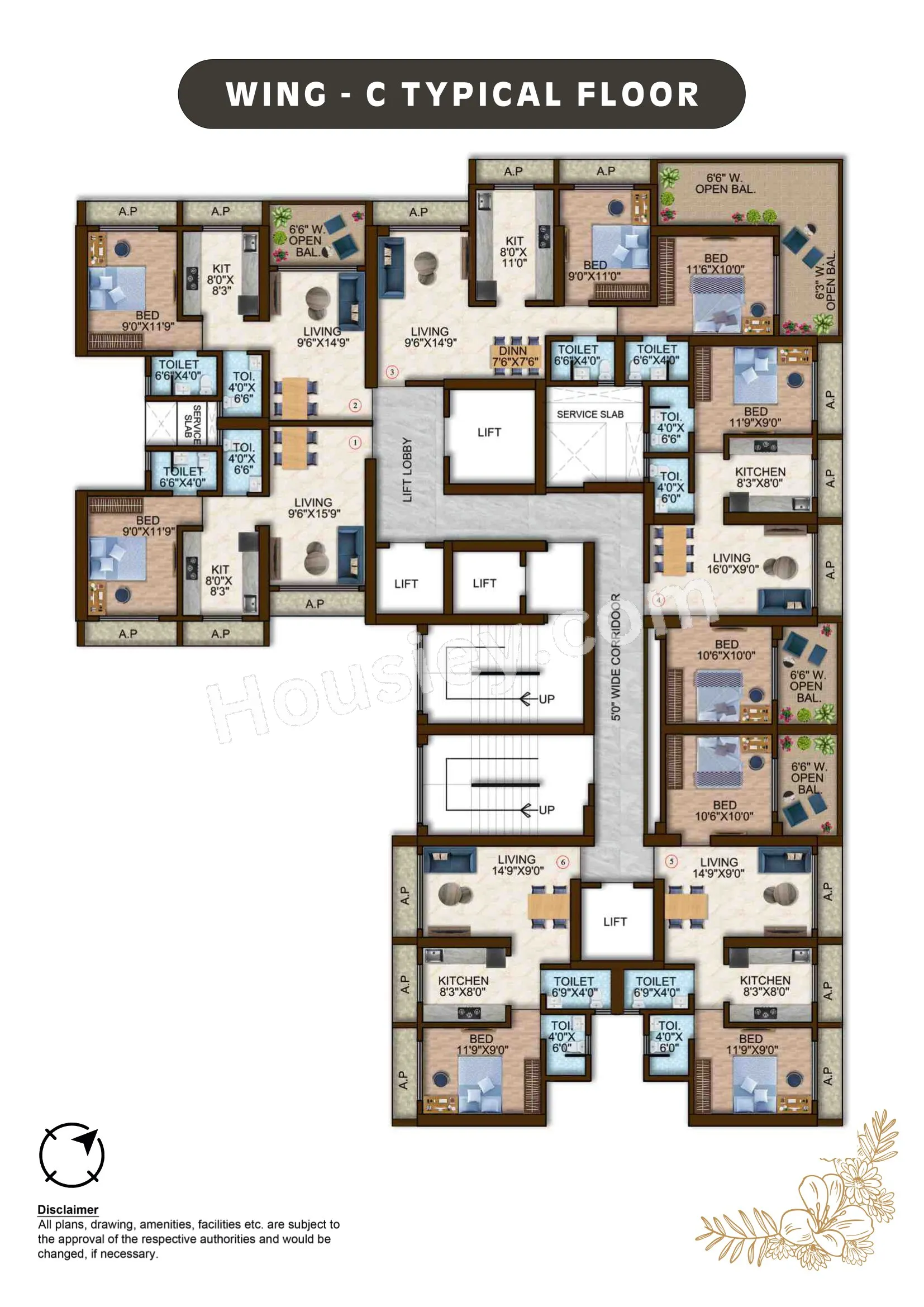 Majesty Olympus Floor plan 2