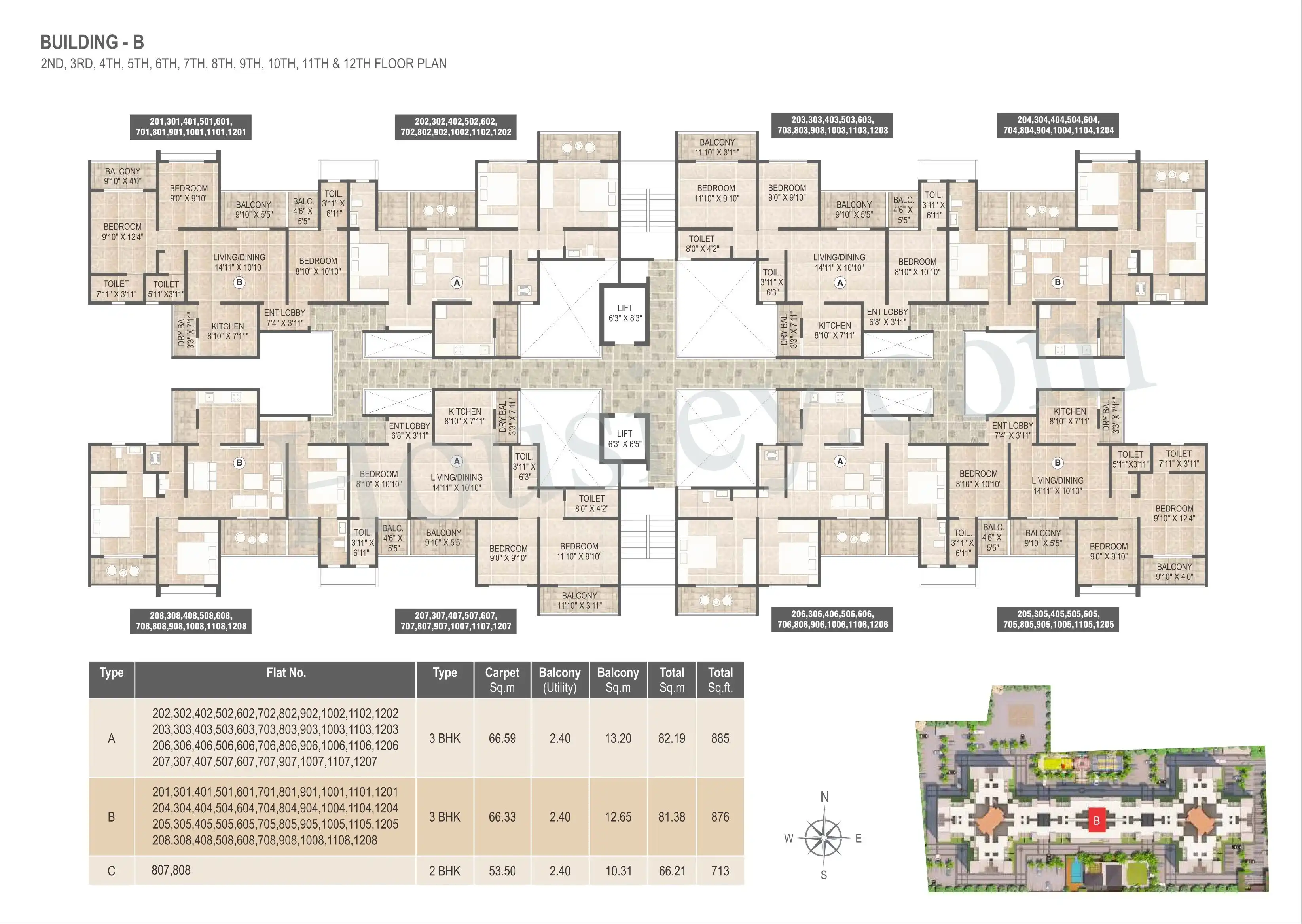 Mangalam Breeze Floor plan 4