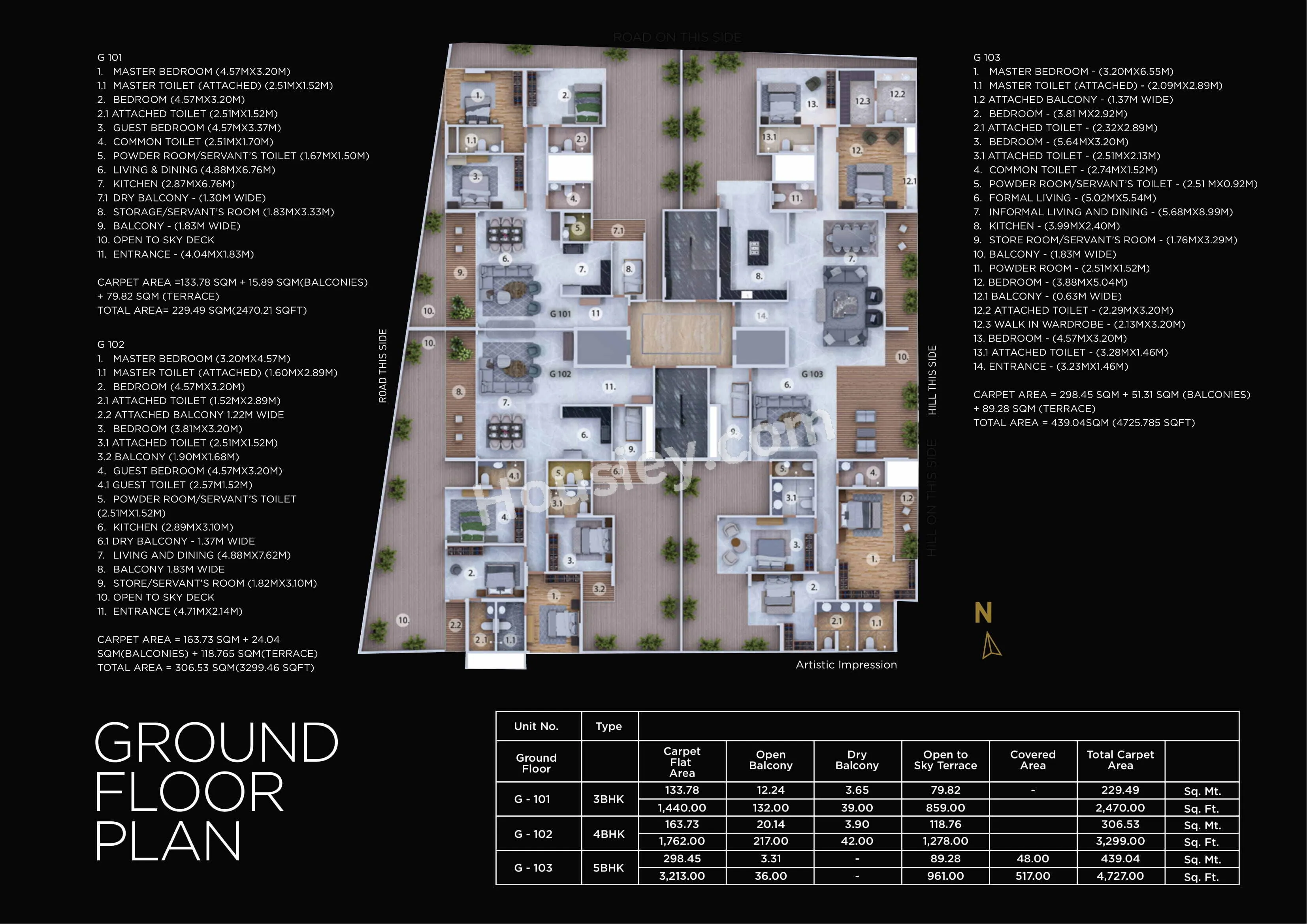 Manisha 64 Hills Bavdhan Master Plan