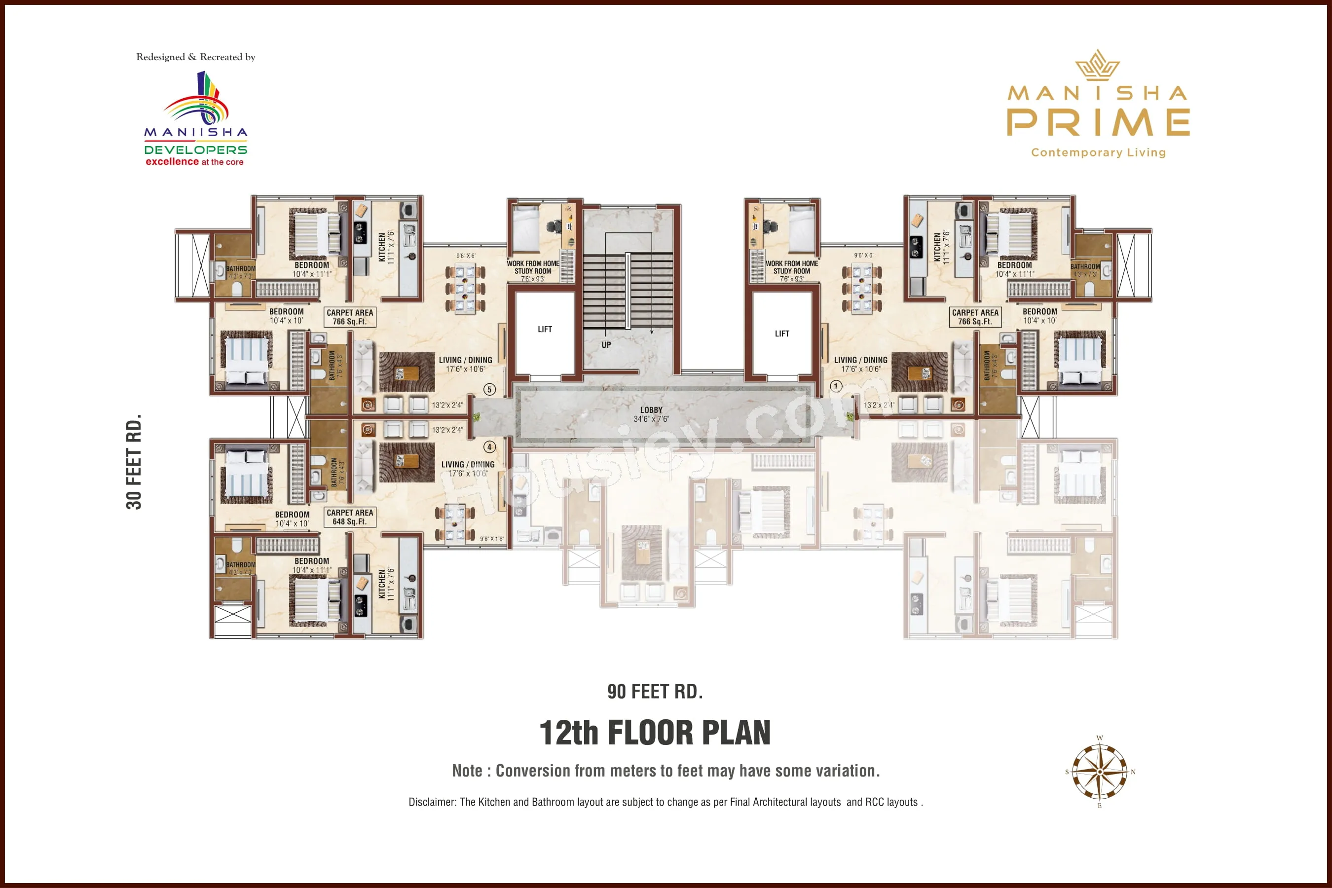 Manisha Prime Floor plan 3