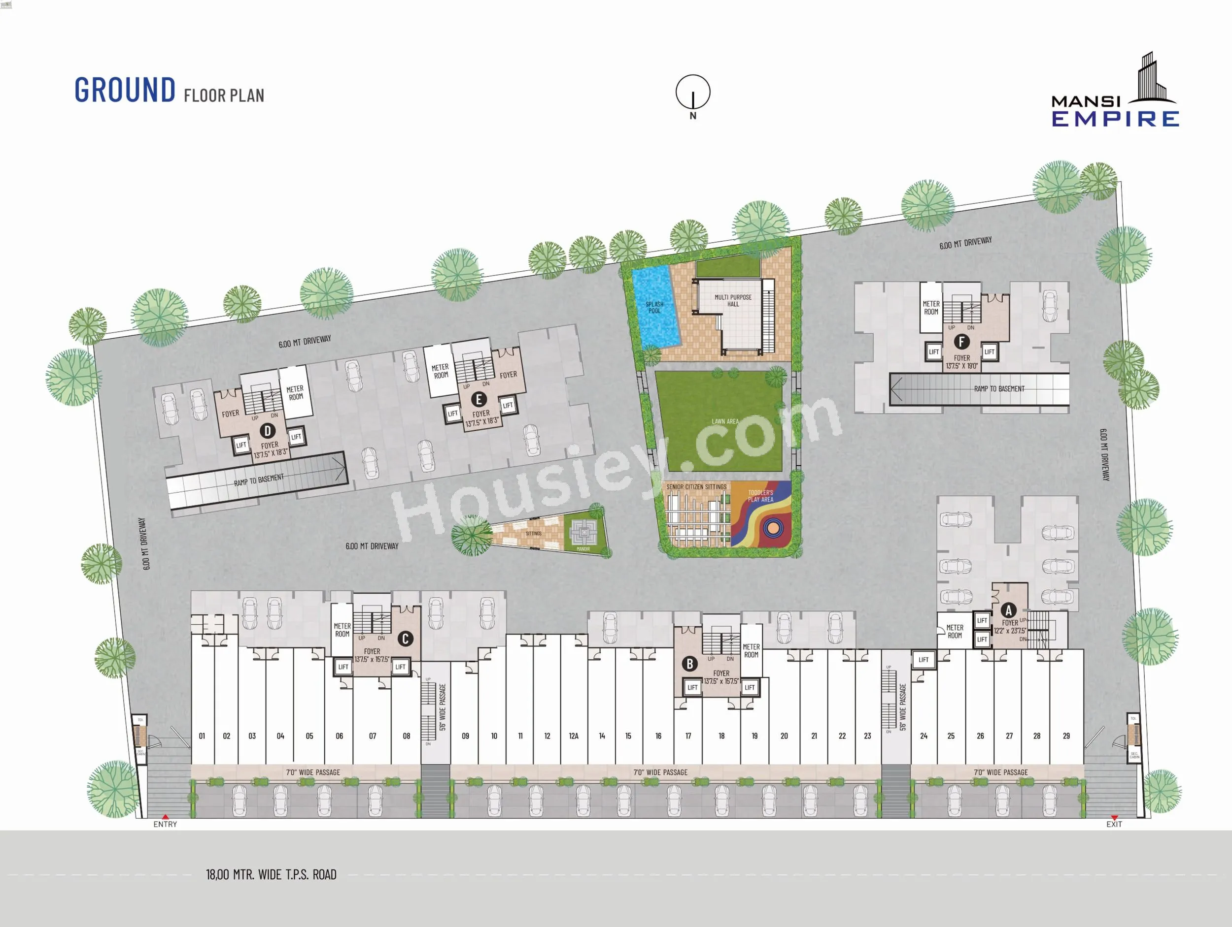 Mansi Empire Floor plan 1