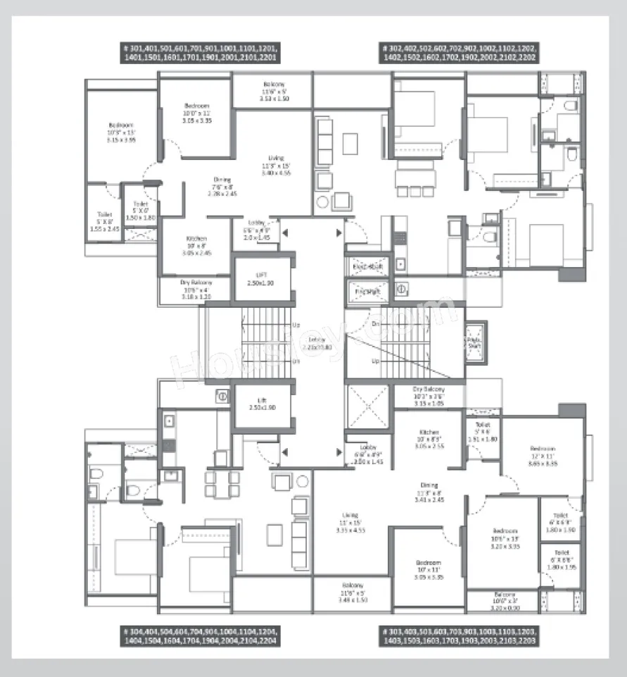 Mantra Magnus Floor plan 3