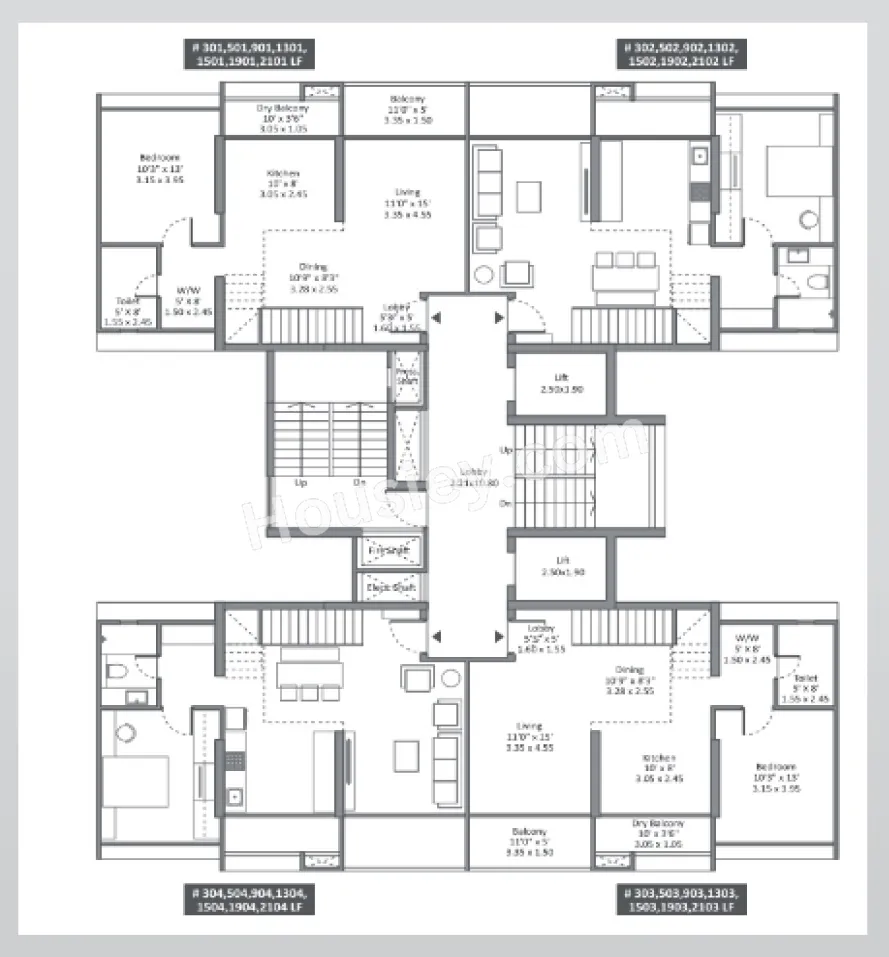 Mantra Magnus Floor plan 4
