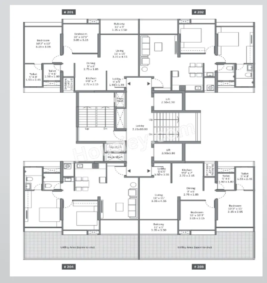 Mantra Magnus Floor plan 5