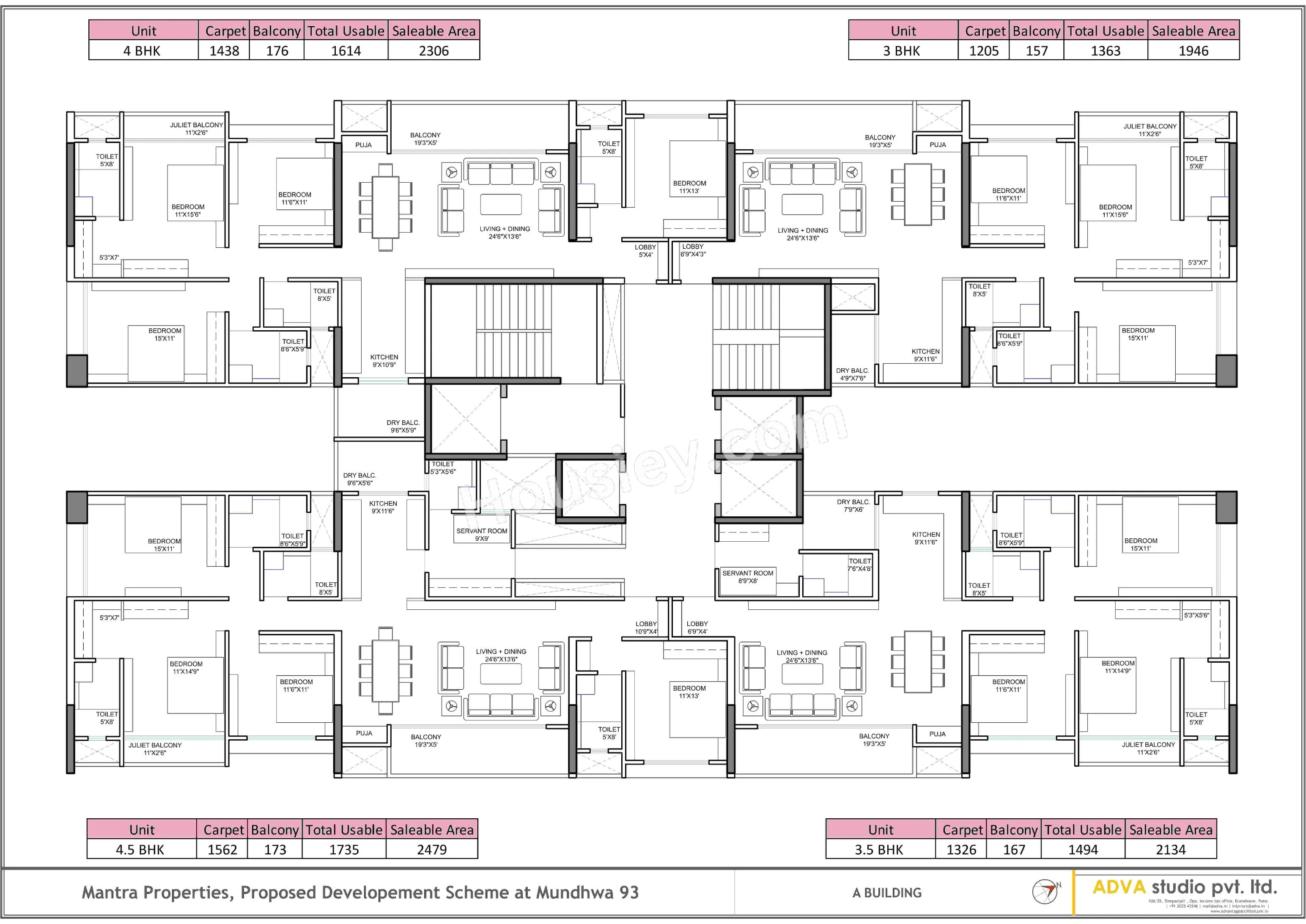 Mantra Mirari Floor plan 7