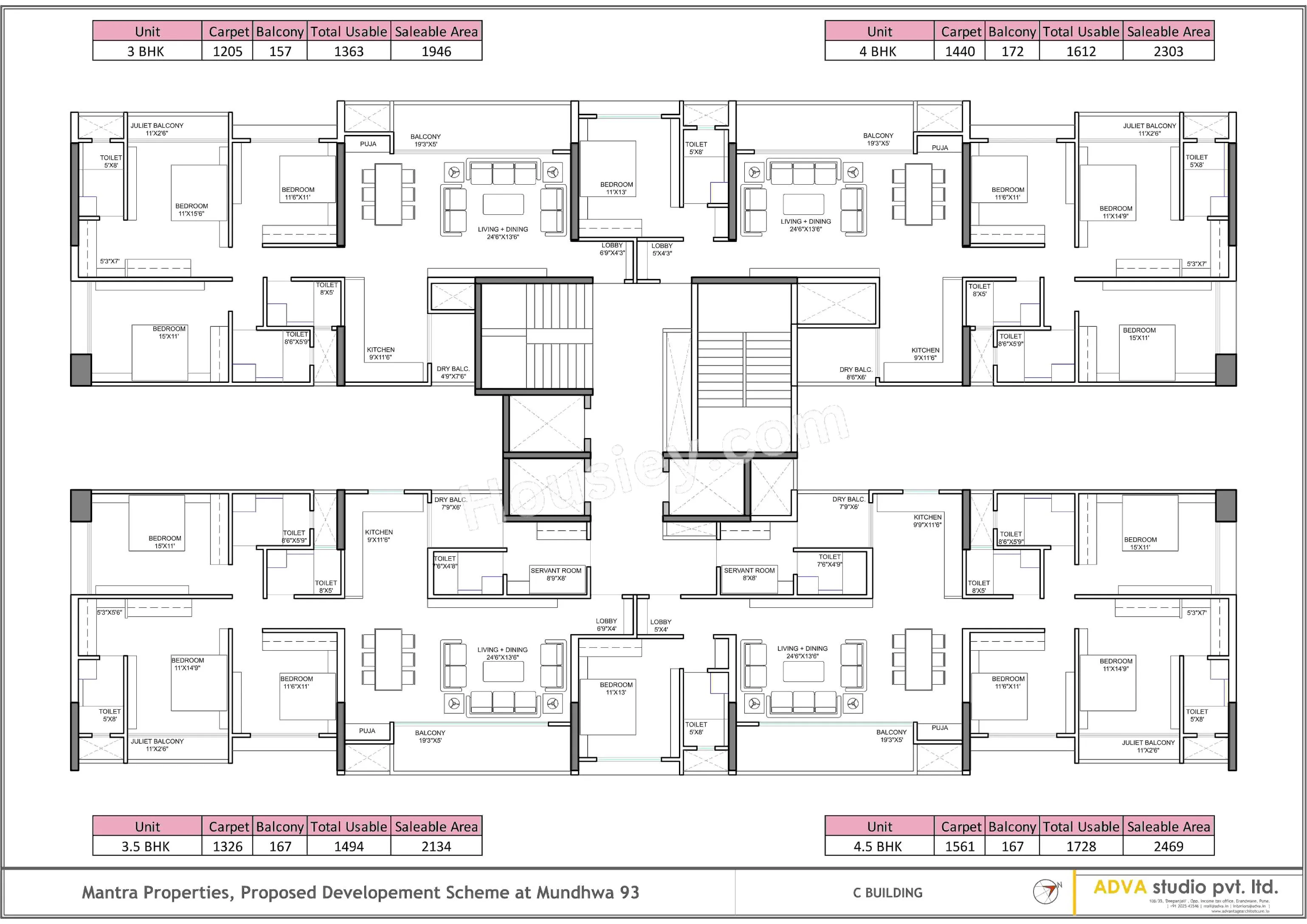 Mantra Mirari Floor plan 9