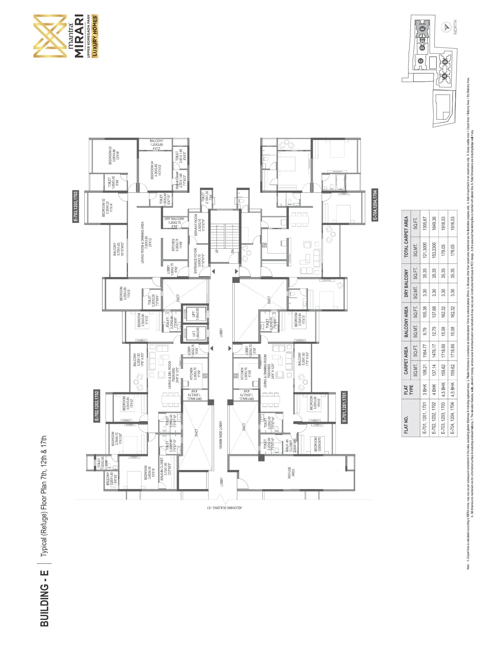Mantra Mirari Floor plan 5