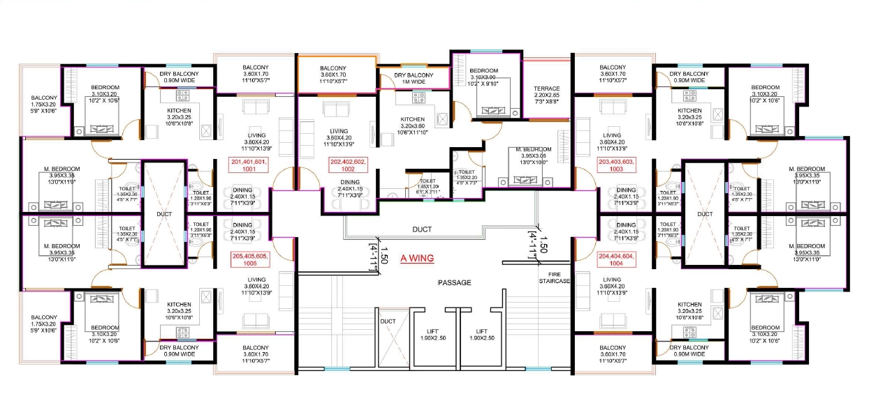 Audumbar Marigold Calendula Floor plan 1